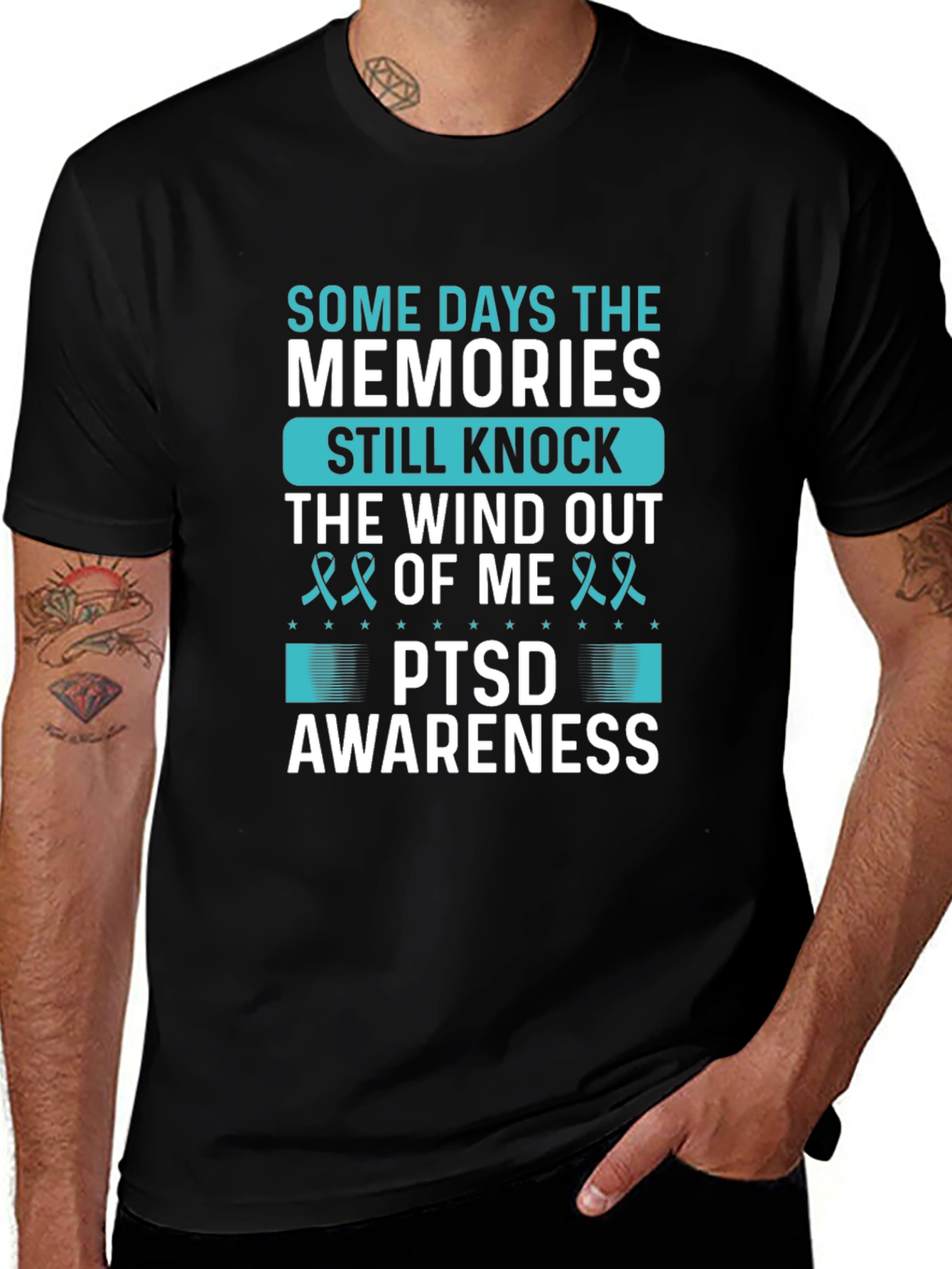 PTSD Awareness Graphic T-Shirt