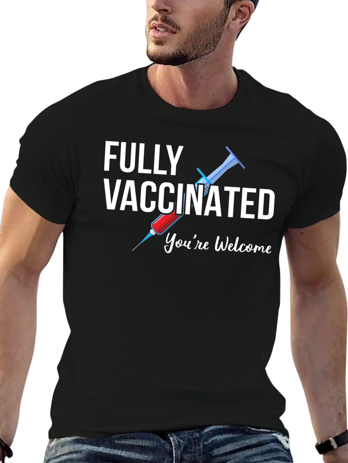 Fully Vaccinated Graphic T-Shirt
