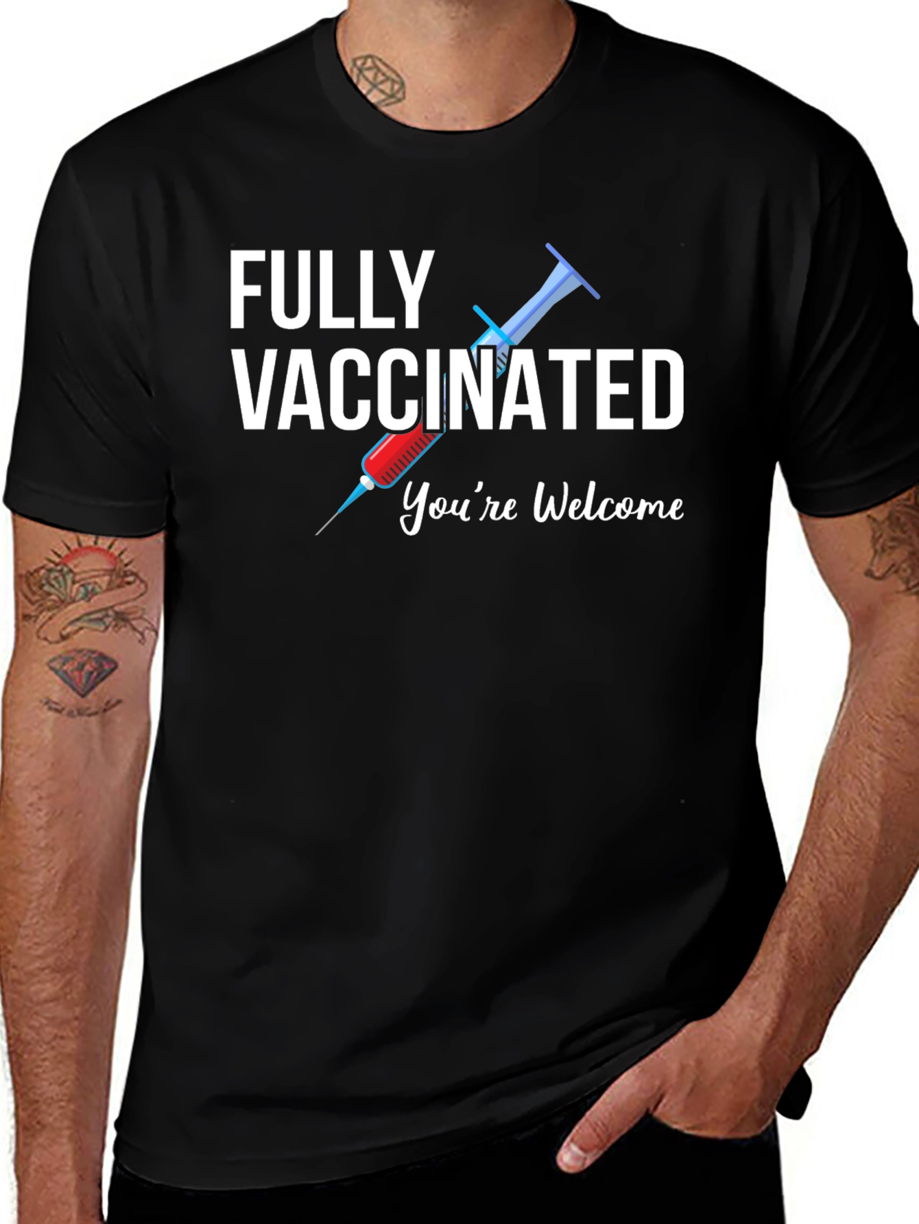 Fully Vaccinated Graphic T-Shirt