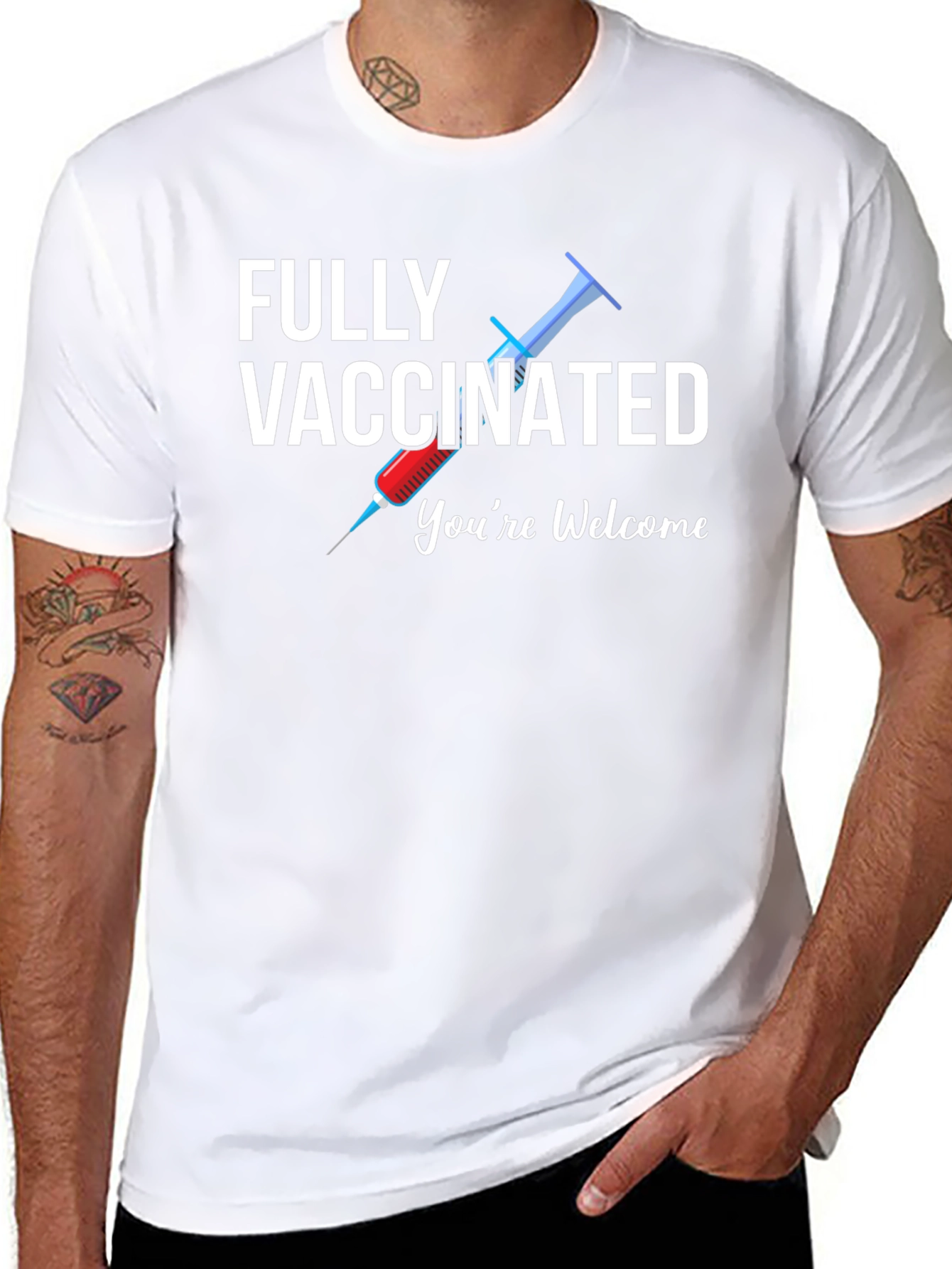 Fully Vaccinated Graphic T-Shirt