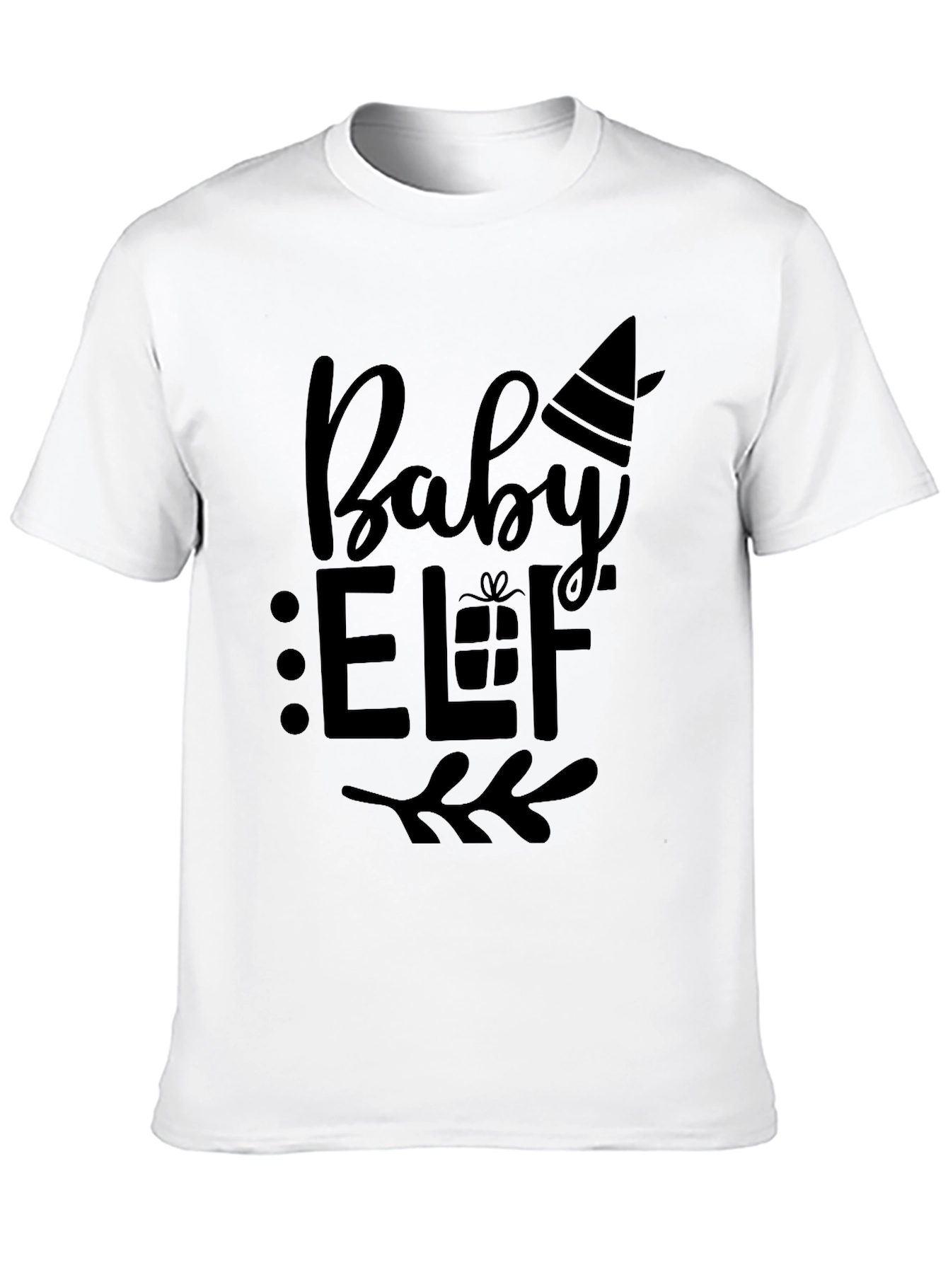 Baby Elf Christmas Graphic Tee - Holiday Apparel