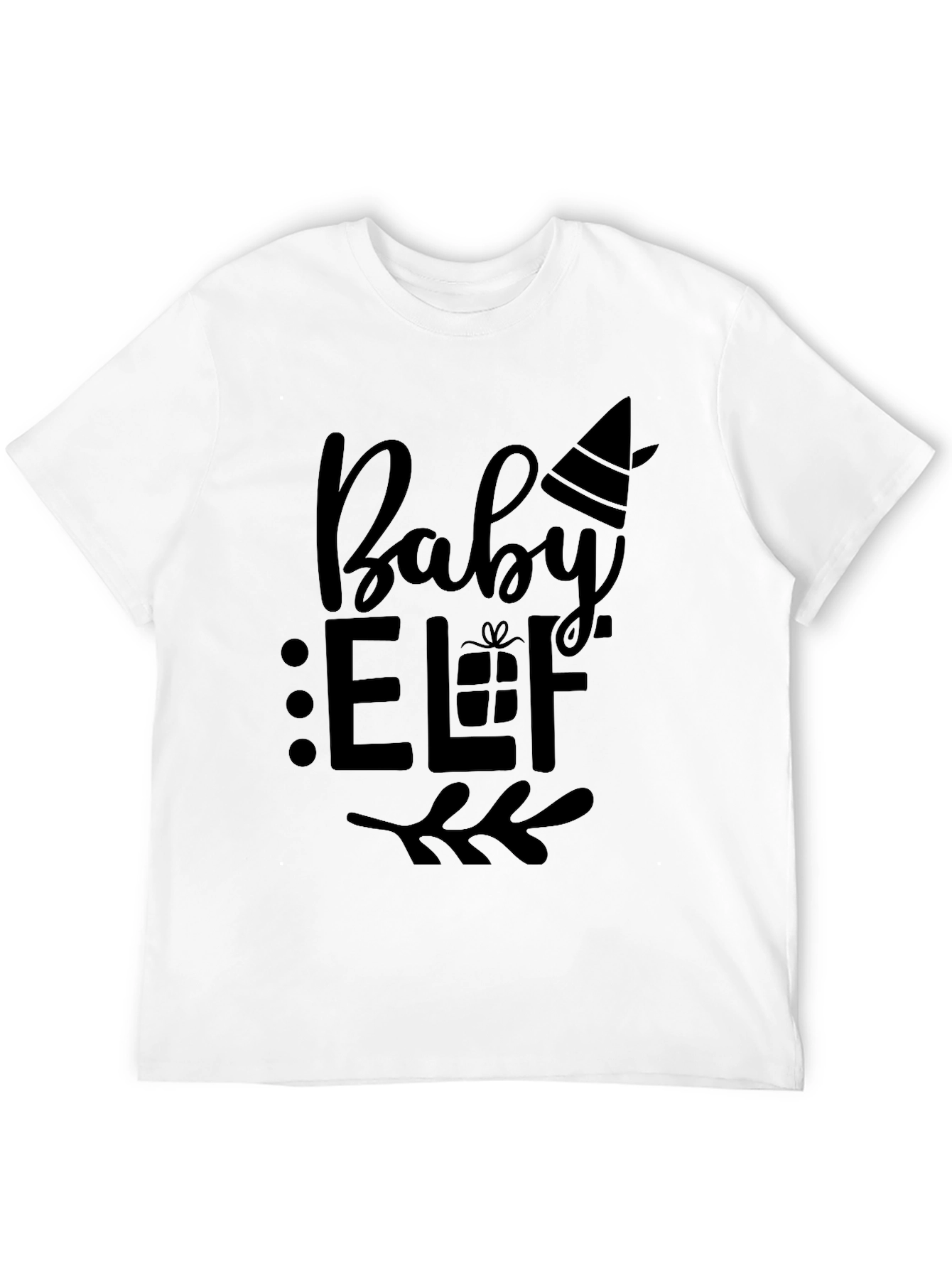 Baby Elf Christmas Graphic Tee - Holiday Apparel