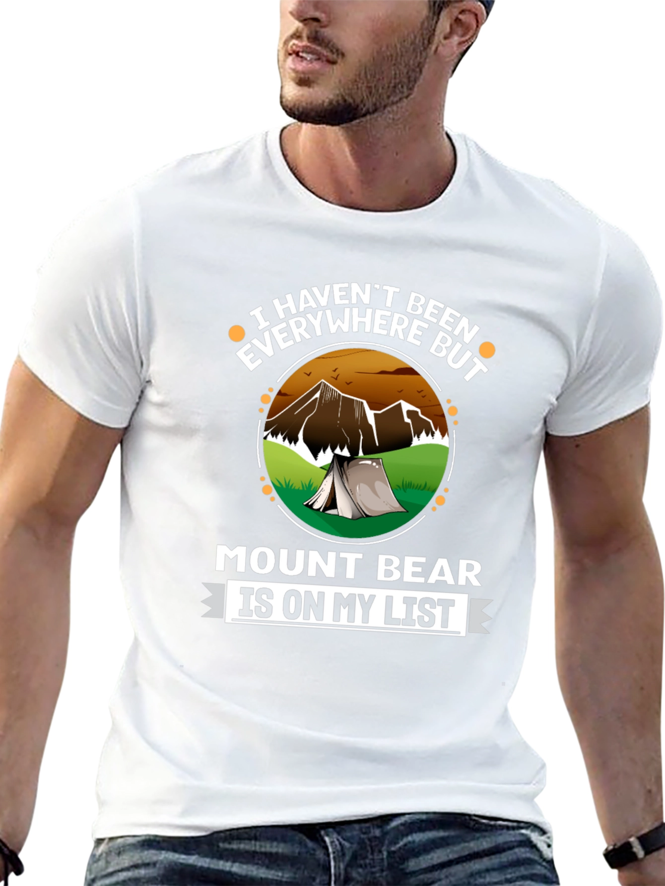 Mount Bear List T-Shirt - Adventure Awaits