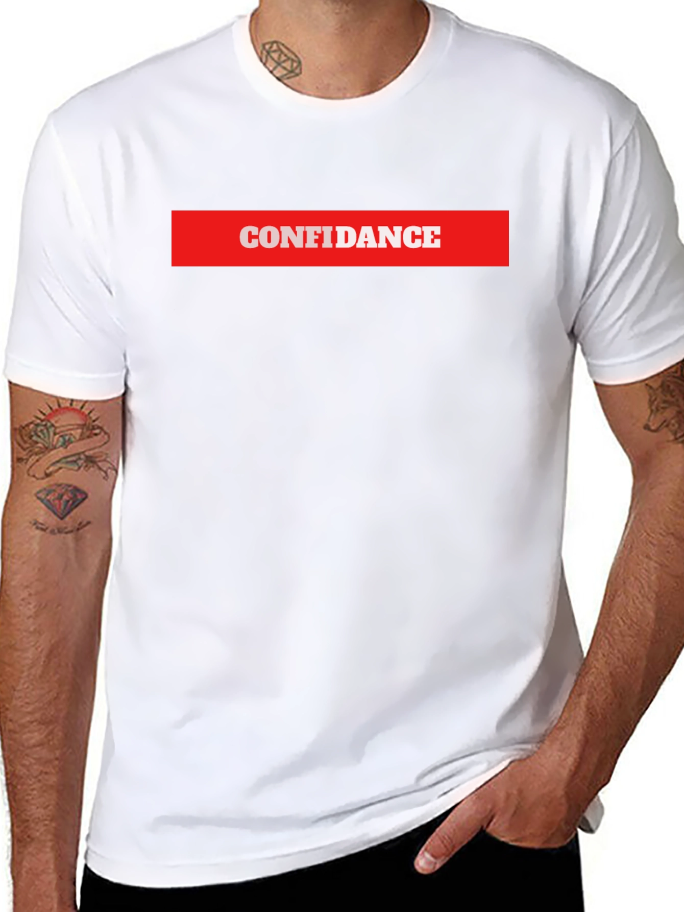 Confidence Graphic Tee - Black