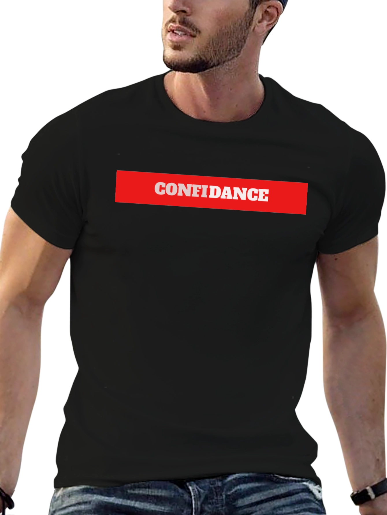 Confidence Graphic Tee - Black