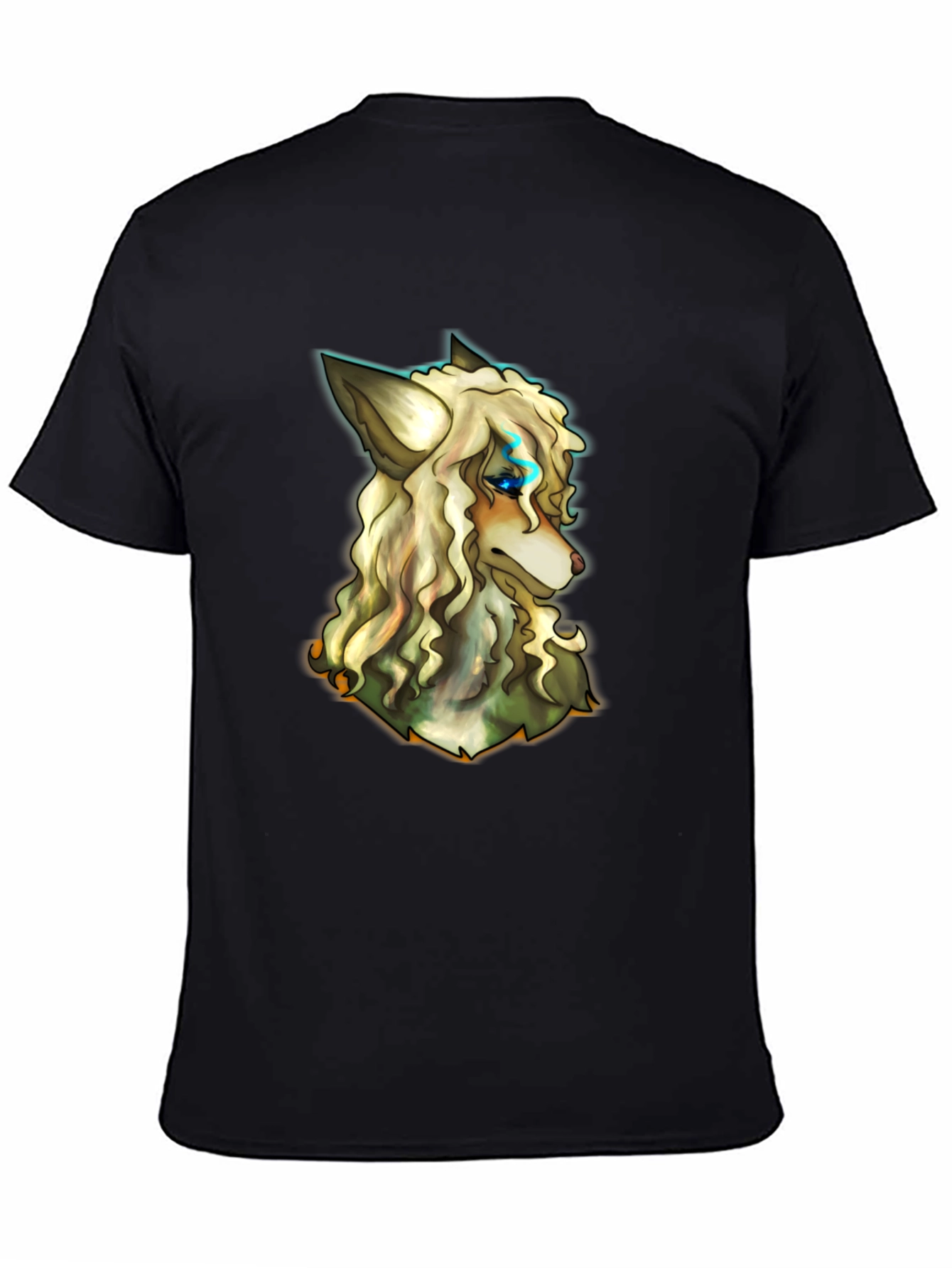 Wolf Graphic Black T-Shirt