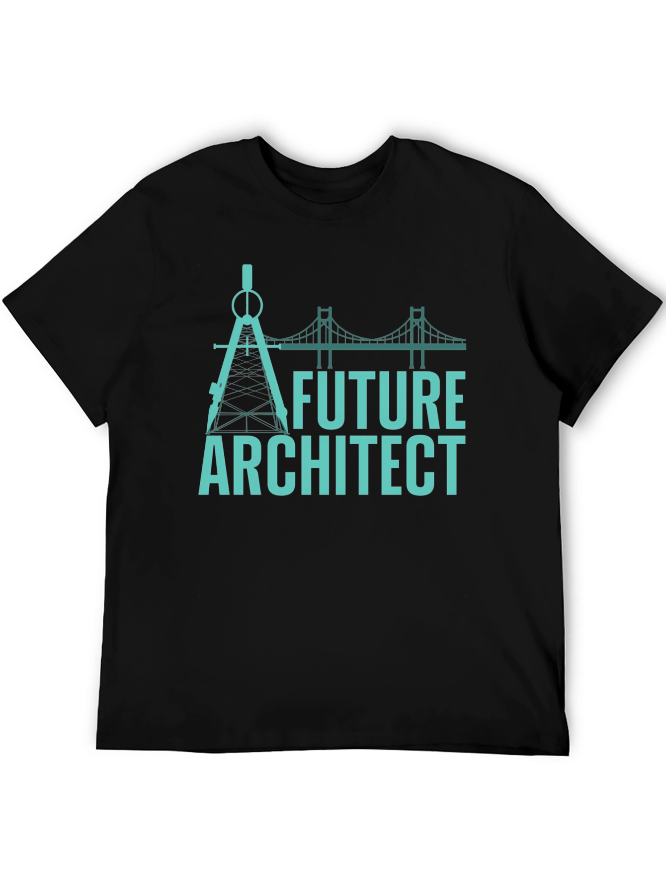 Future Architect Graphic Tee - Black