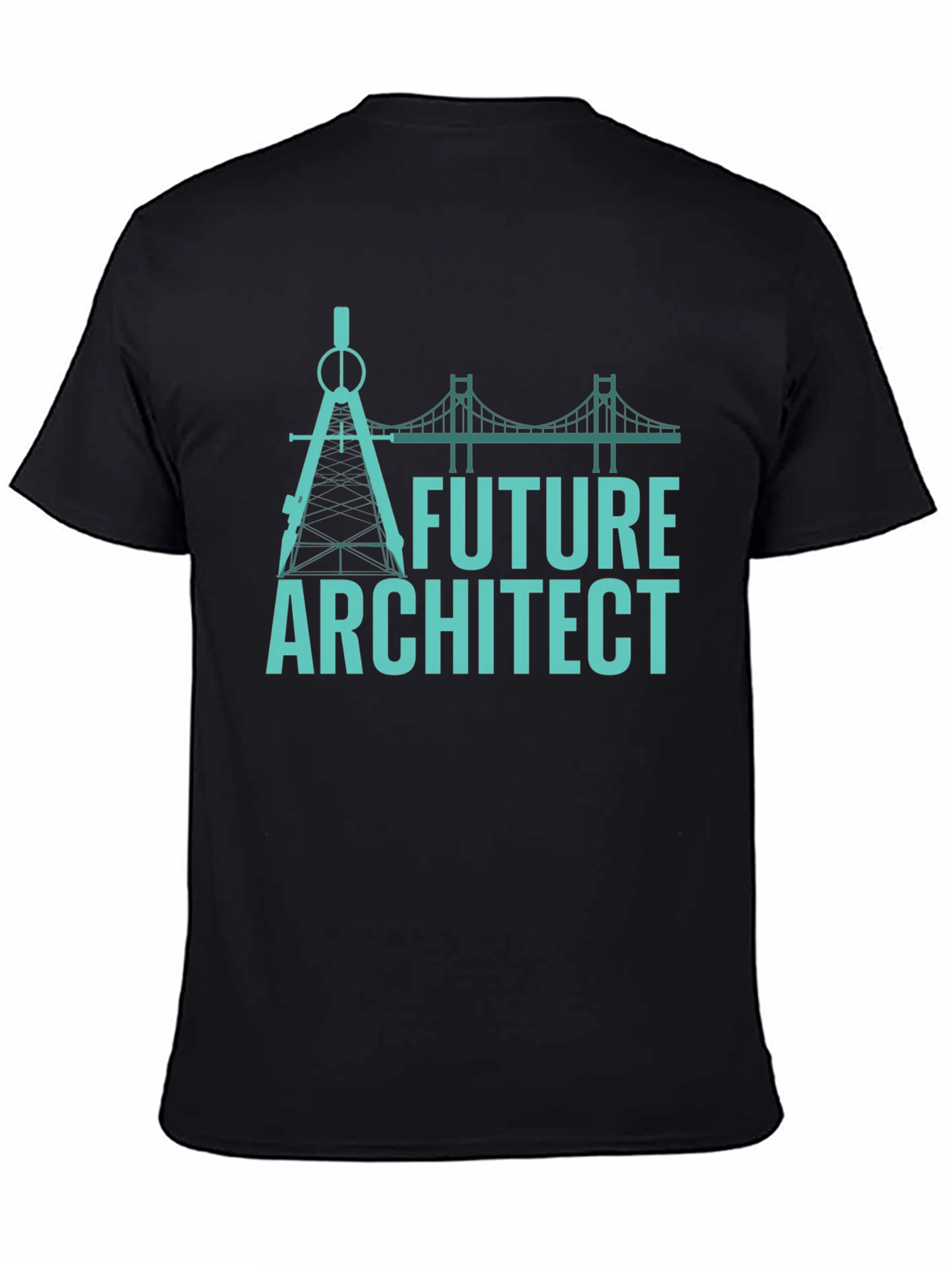 Future Architect Graphic Tee - Black