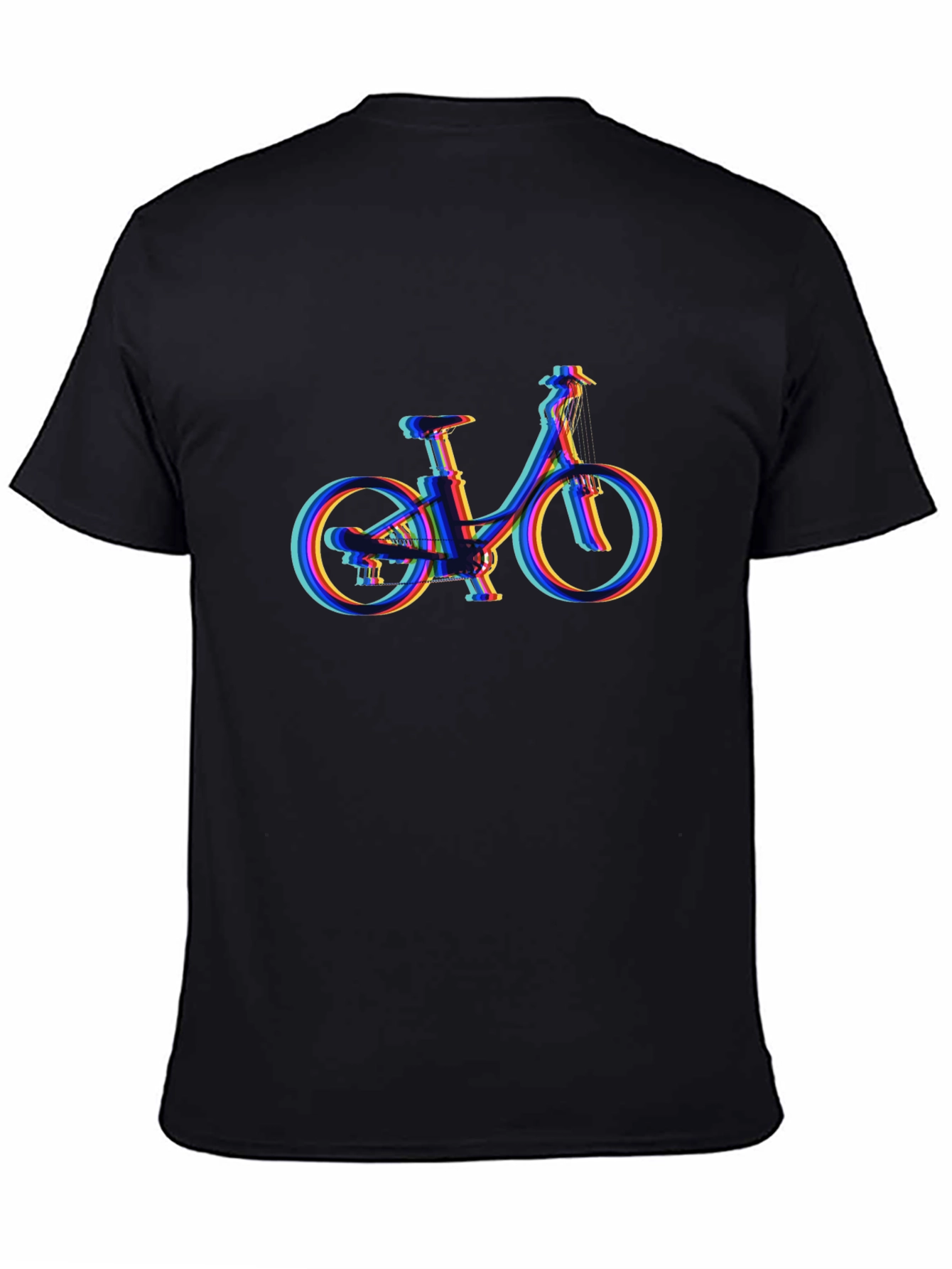 Abstract Bicycle Graphic Tee