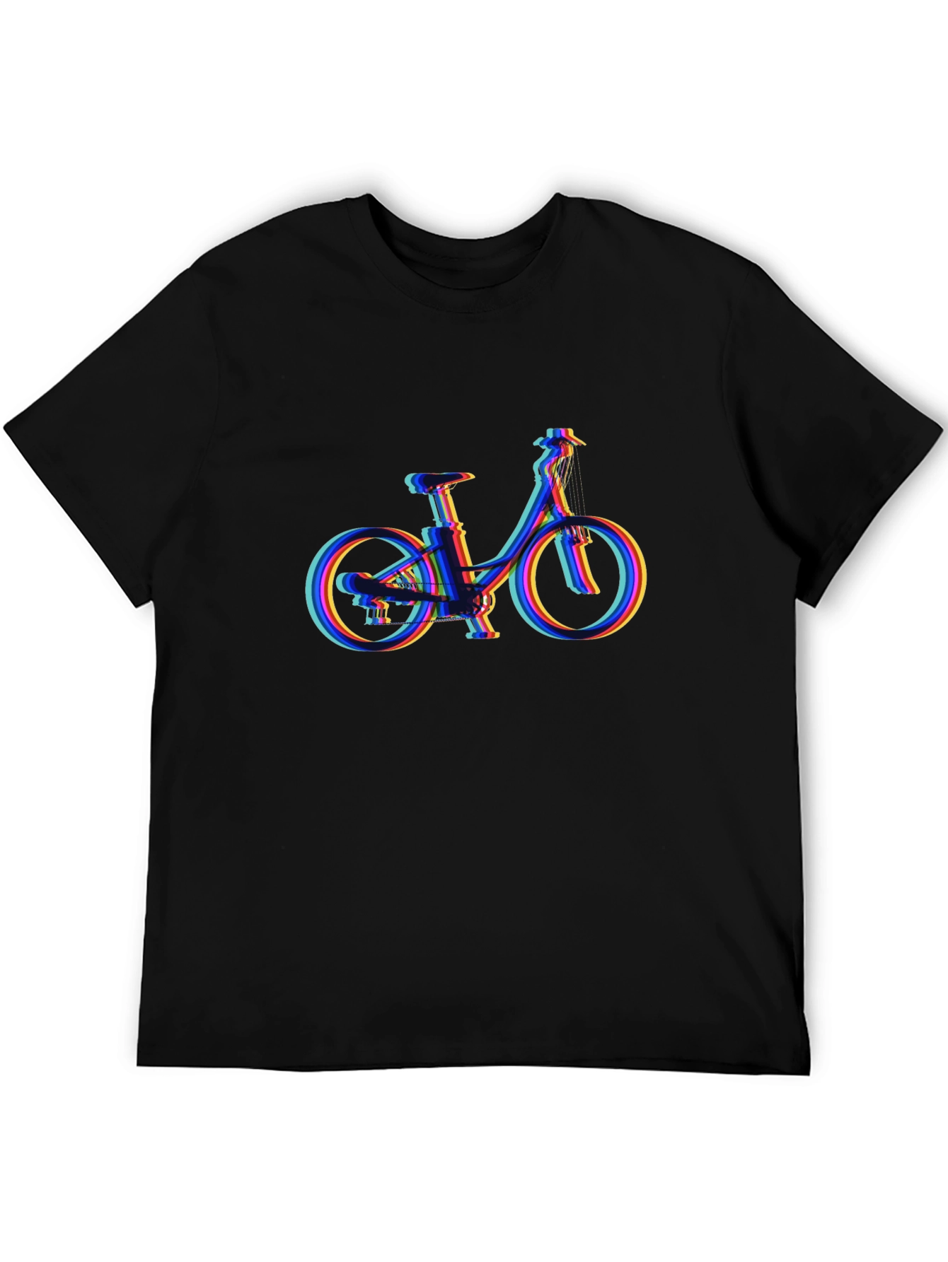 Abstract Bicycle Graphic Tee