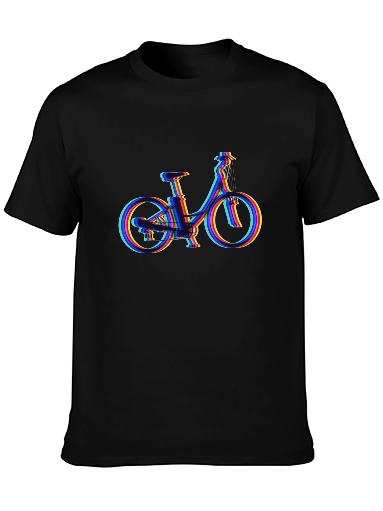 Abstract Bicycle Graphic Tee