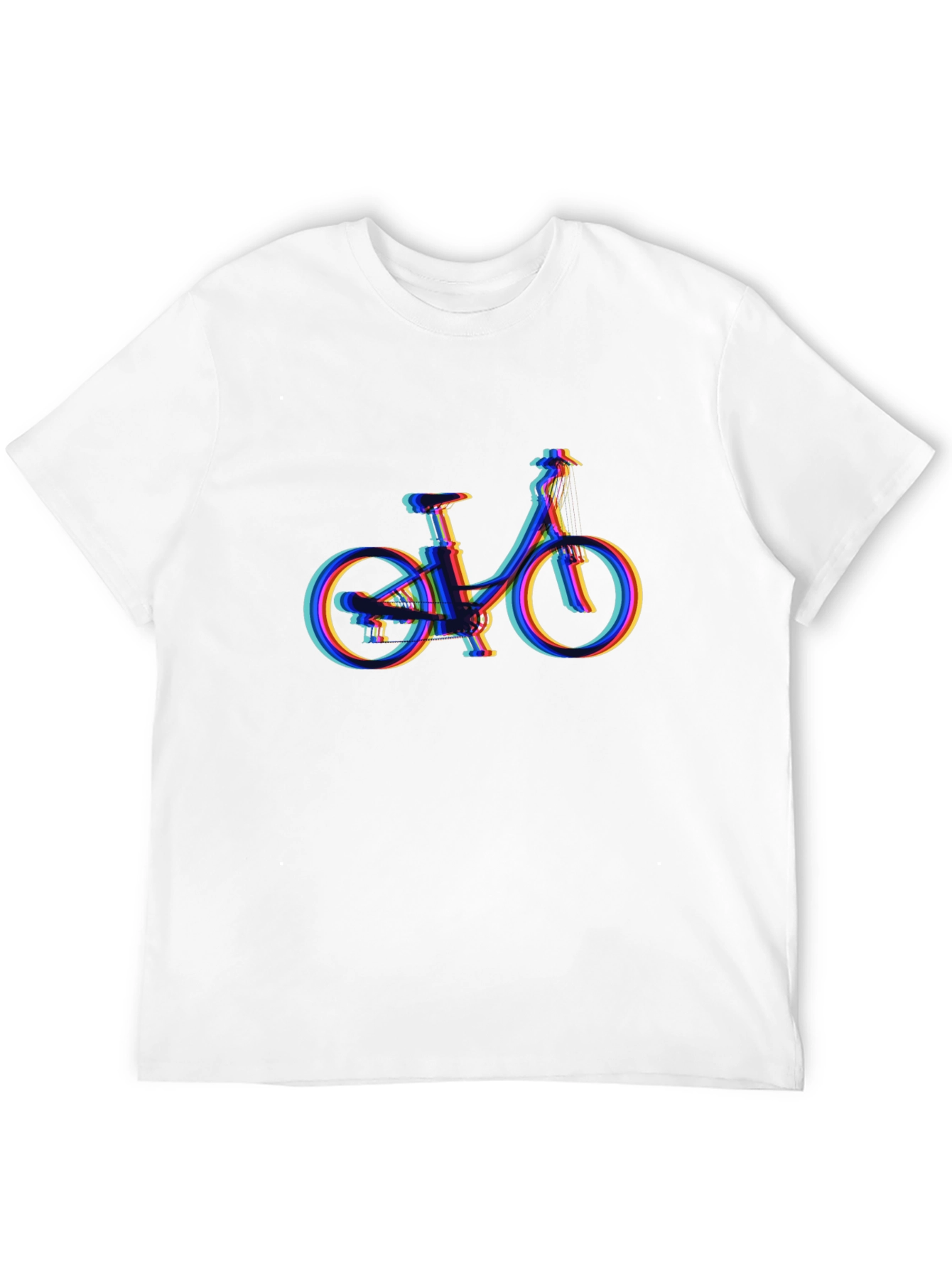 Abstract Bicycle Graphic Tee