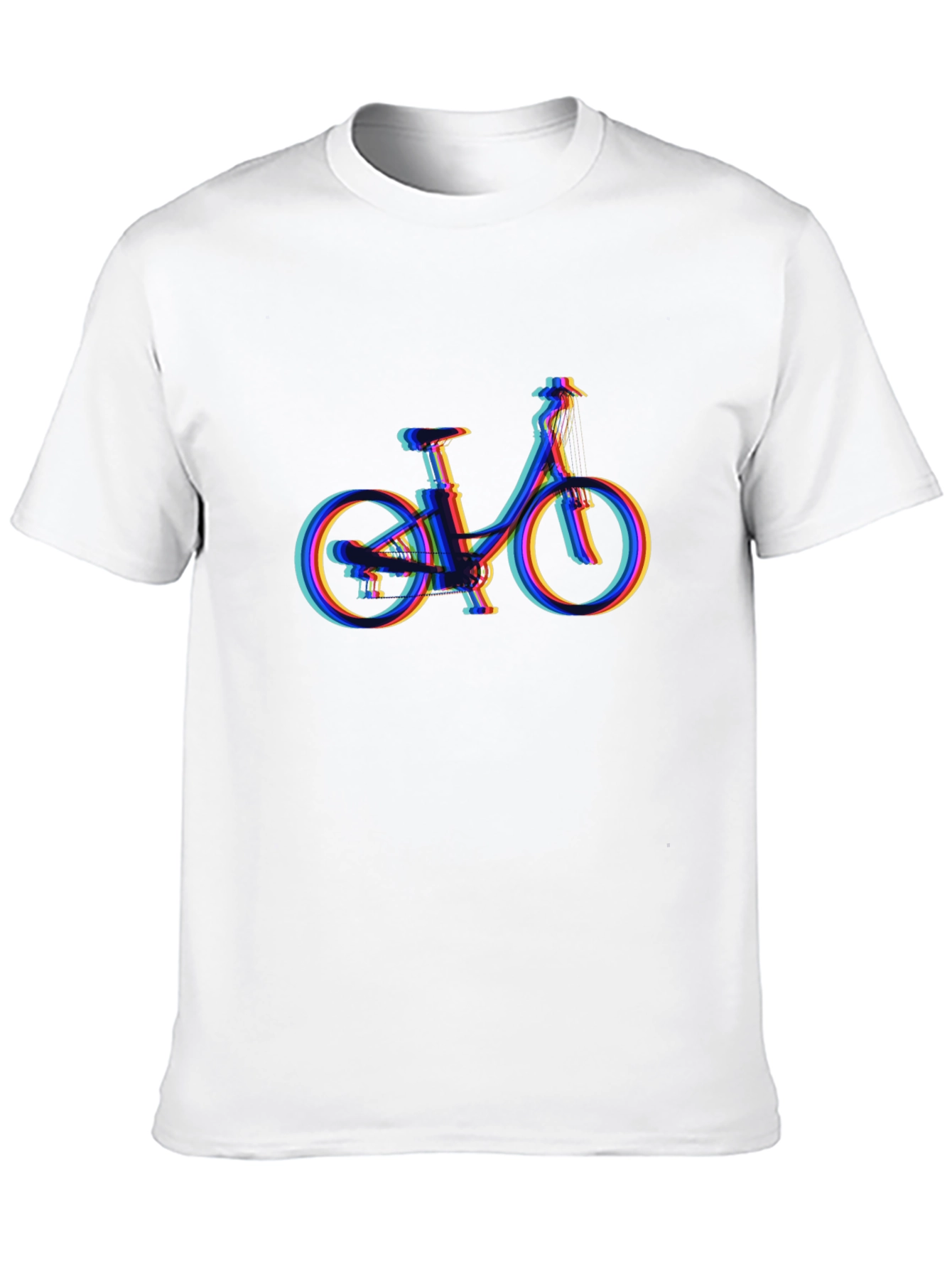 Abstract Bicycle Graphic Tee