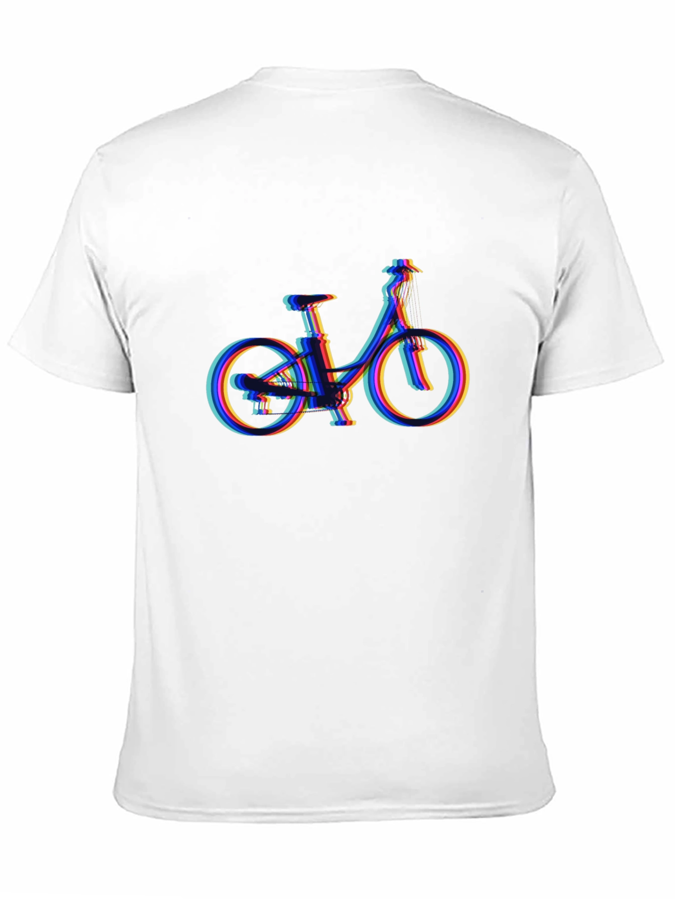 Abstract Bicycle Graphic Tee