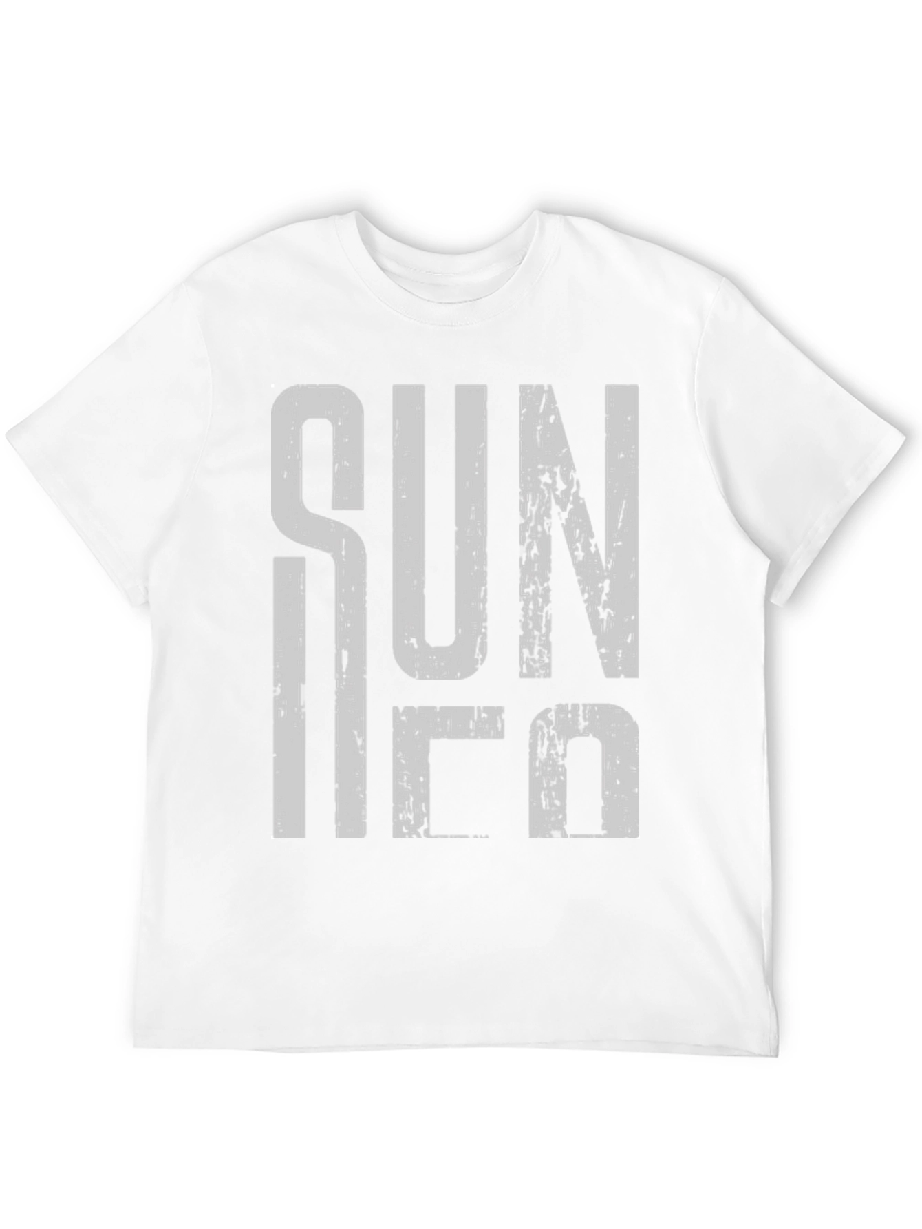 Sun Ra Distressed Graphic T-Shirt - Black