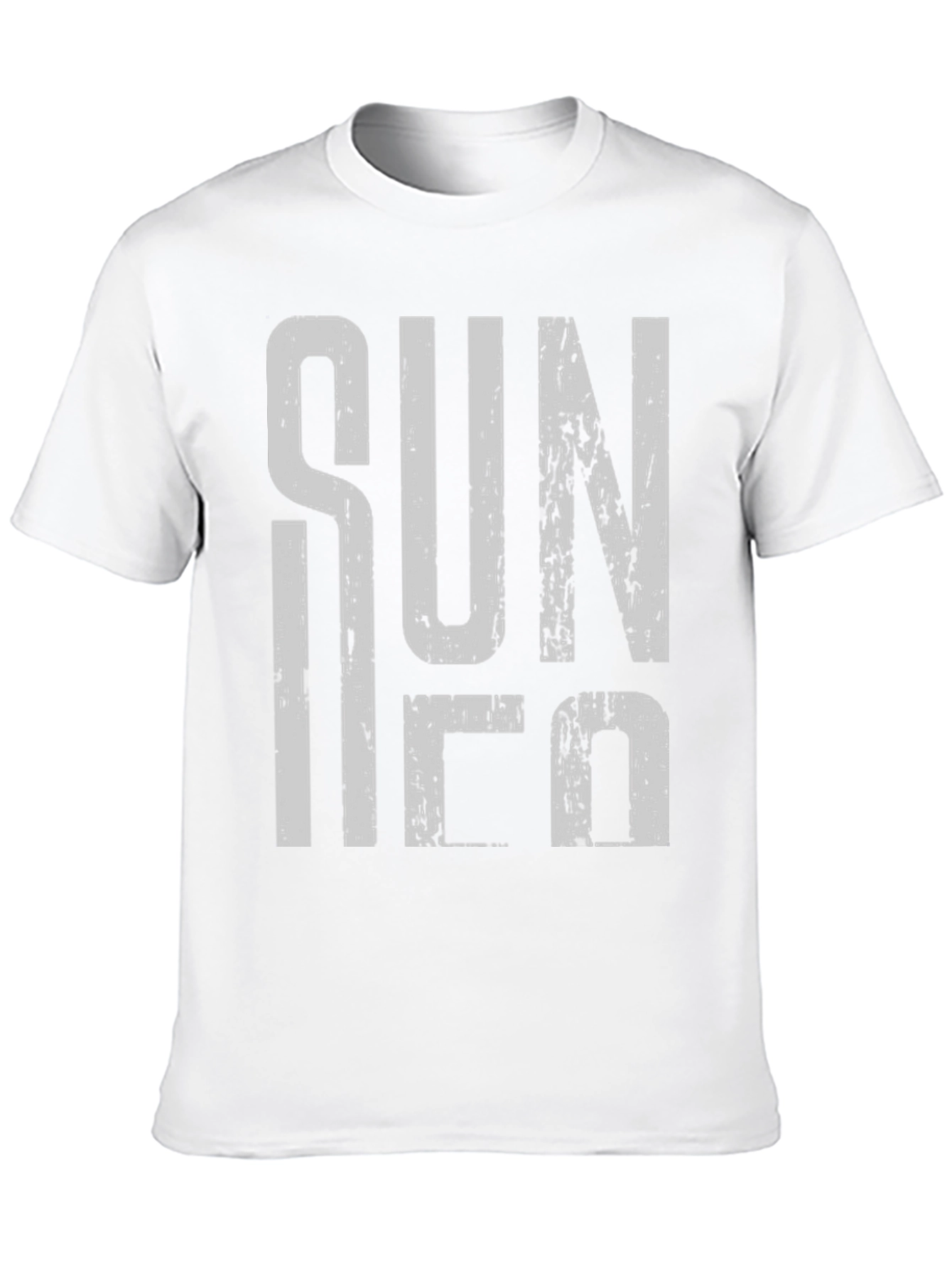 Sun Ra Distressed Graphic T-Shirt - Black