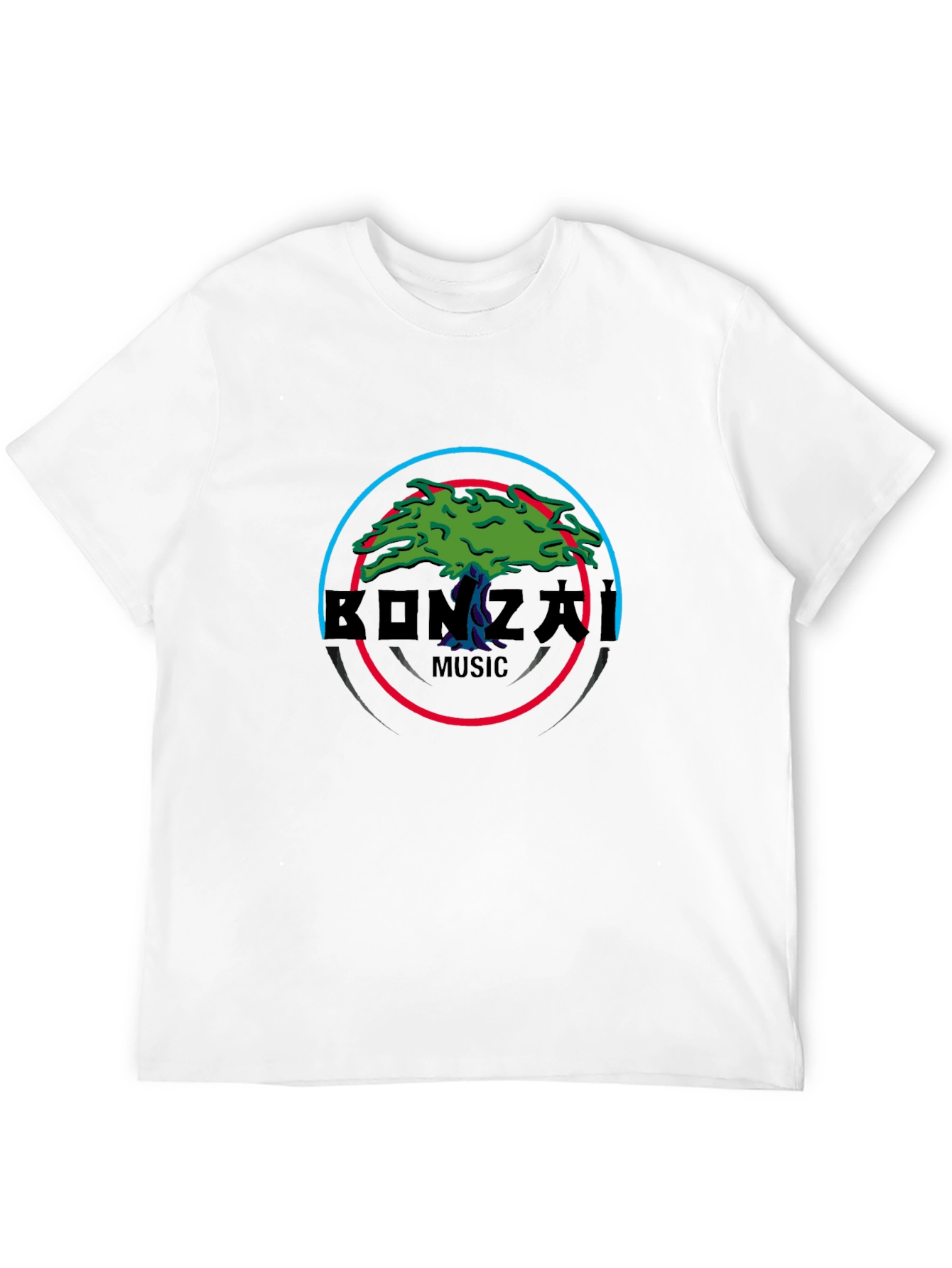 Bonzai Music Black T-Shirt