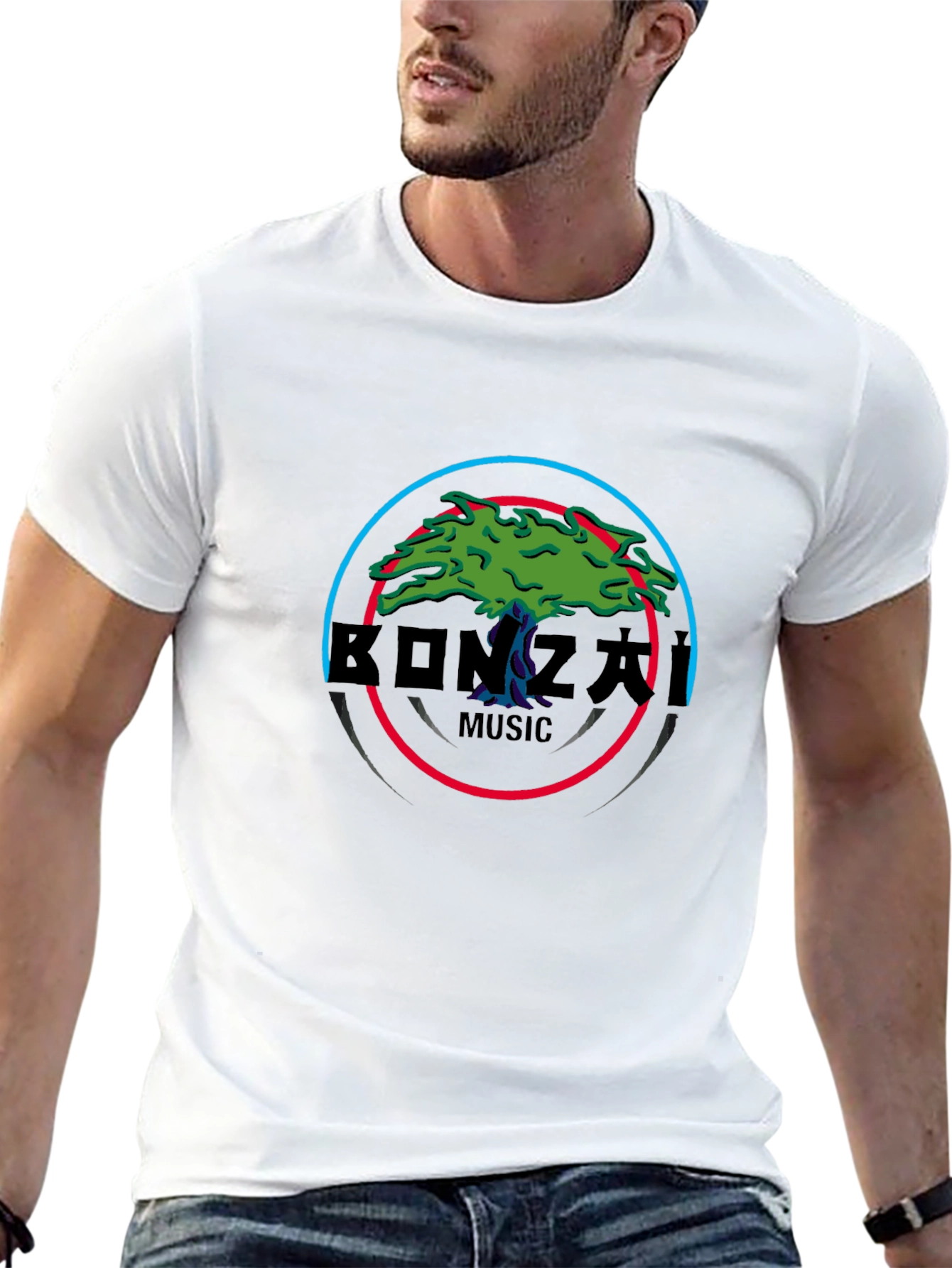 Bonzai Music Black T-Shirt