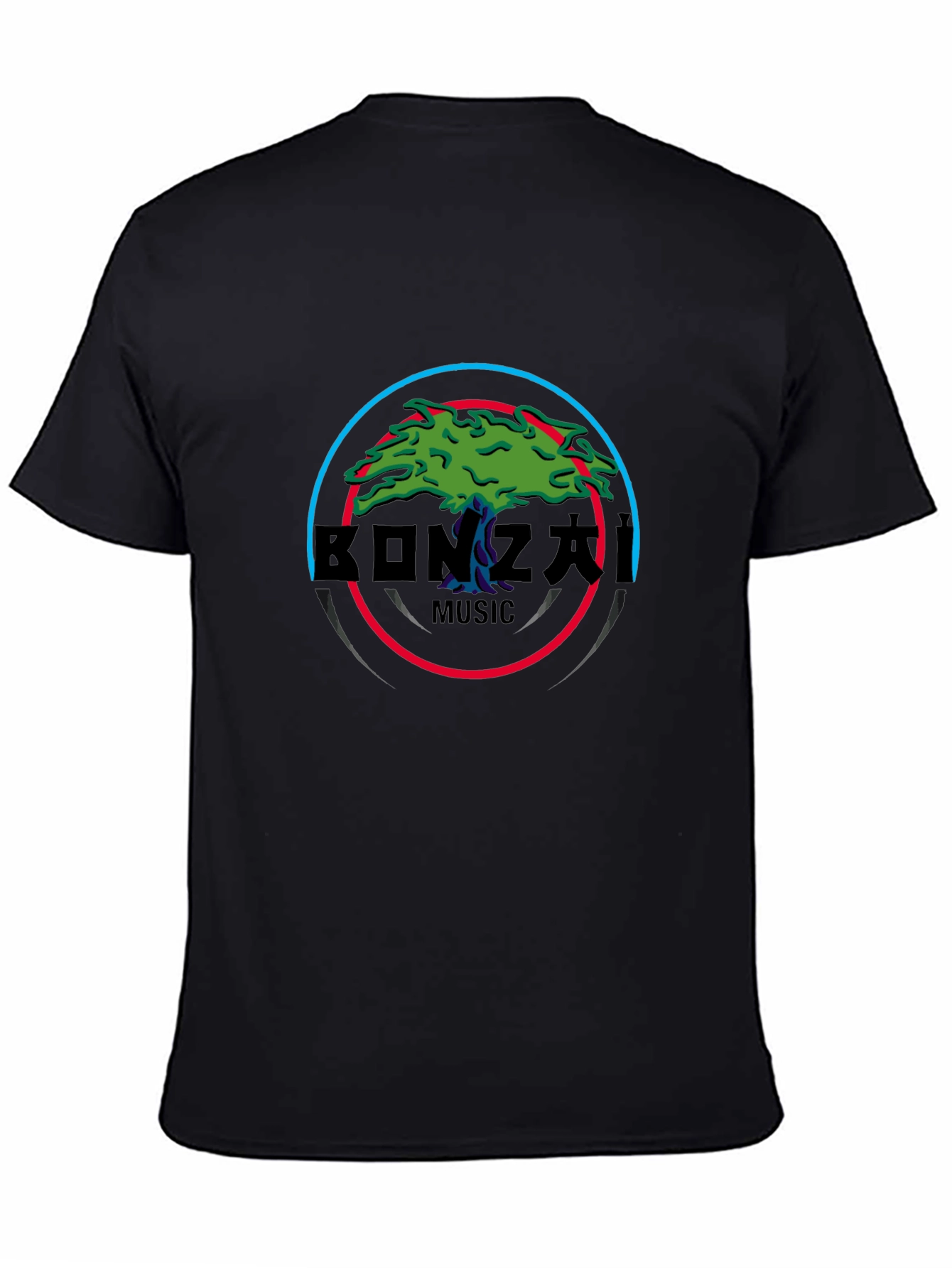Bonzai Music Black T-Shirt