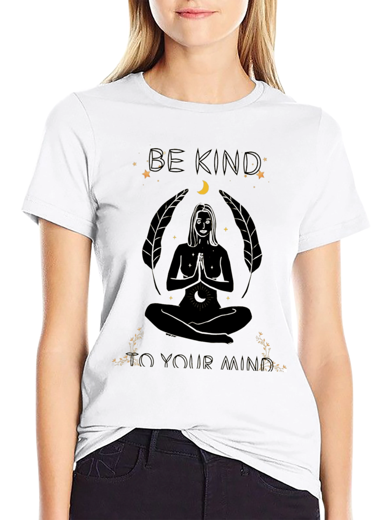 Be Kind to Your Mind Yoga Graphic T-Shirt