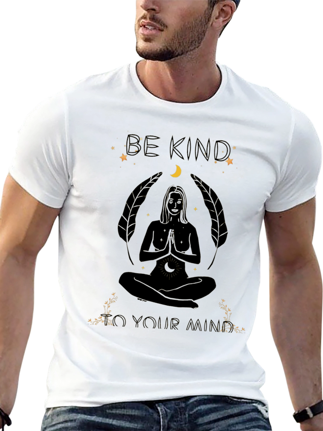 Be Kind to Your Mind Yoga Graphic T-Shirt