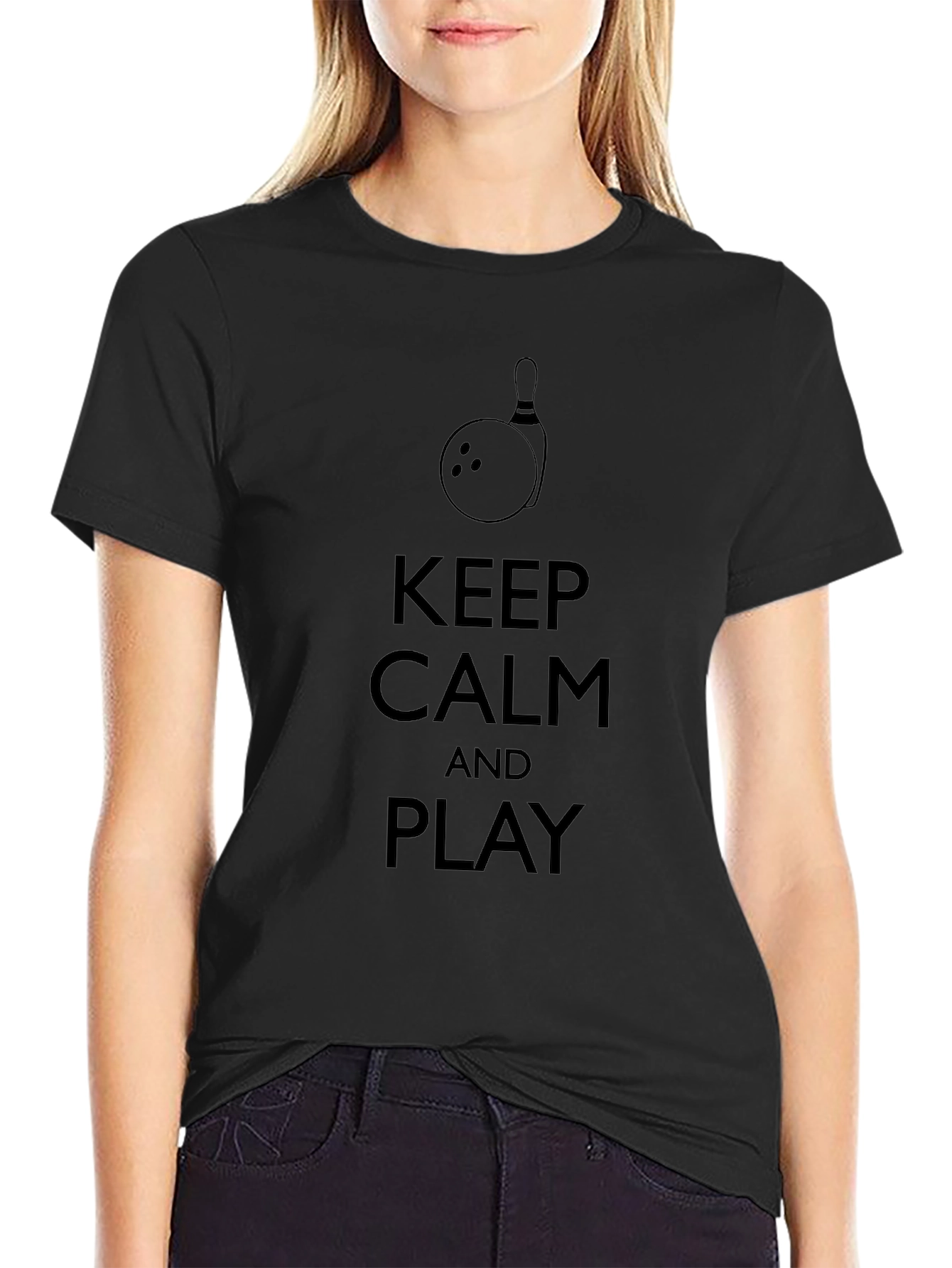 Keep Calm and Play Bowling T-Shirt