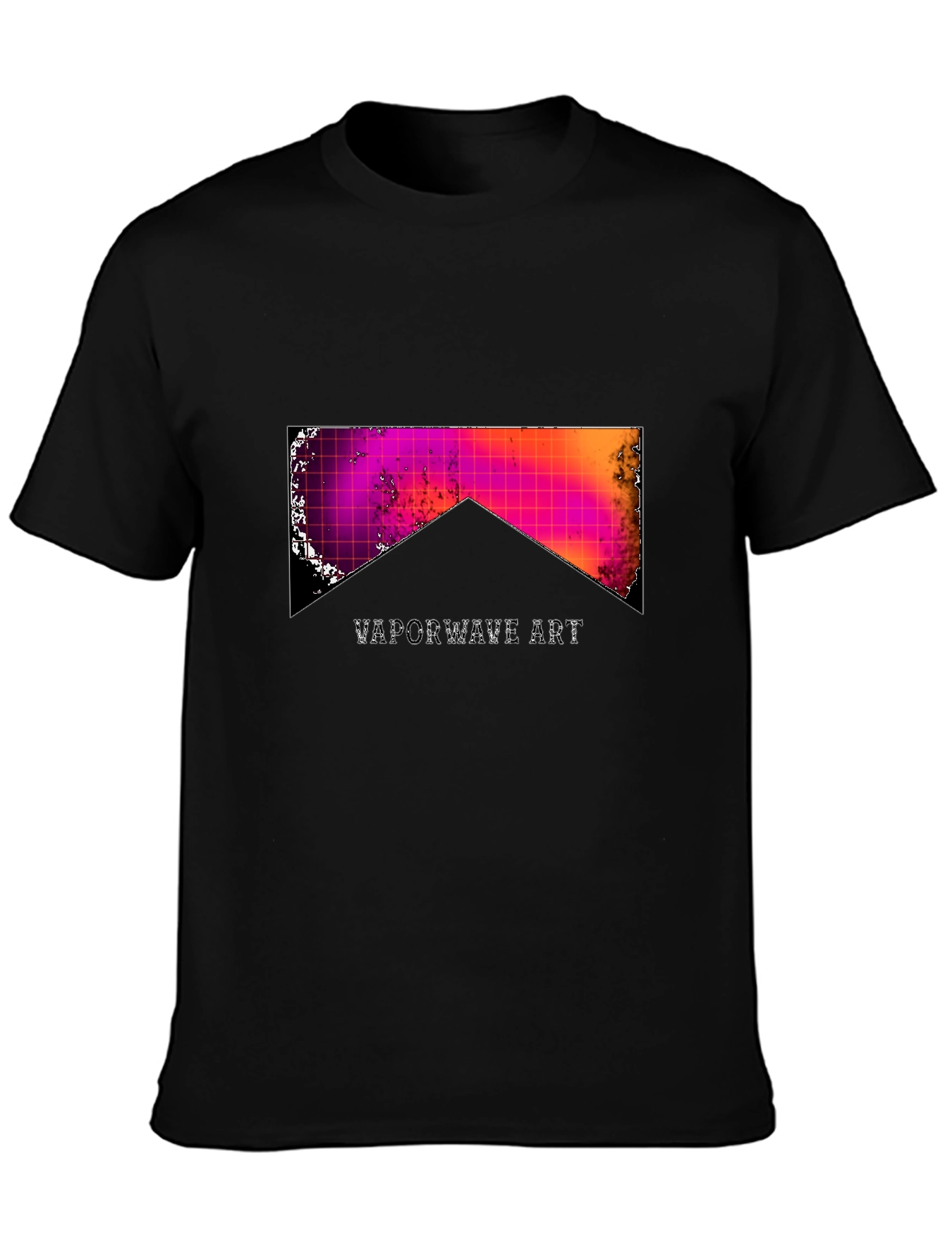 Vaporwave Art Graphic Tee - Retro Aesthetic T-Shirt