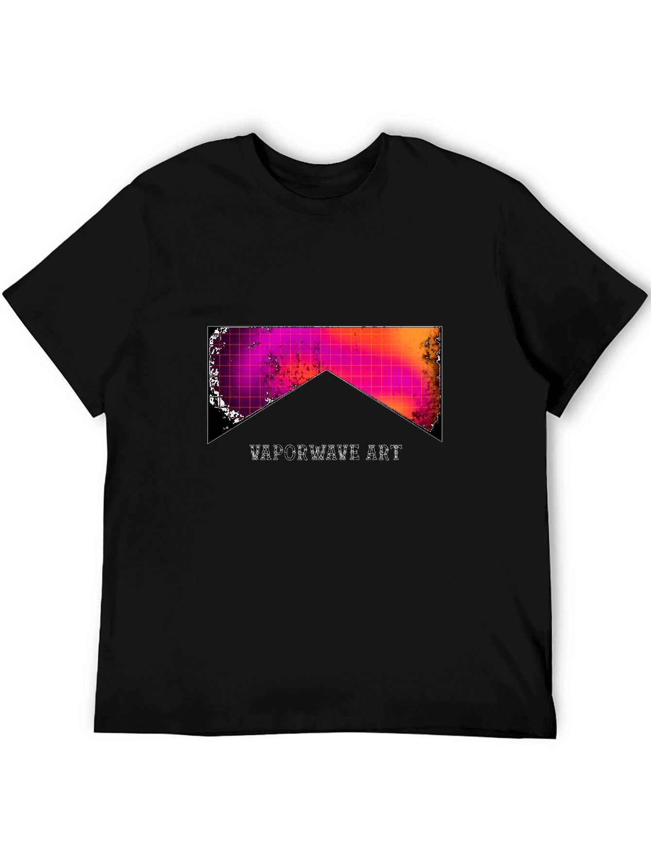Vaporwave Art Graphic Tee - Retro Aesthetic T-Shirt
