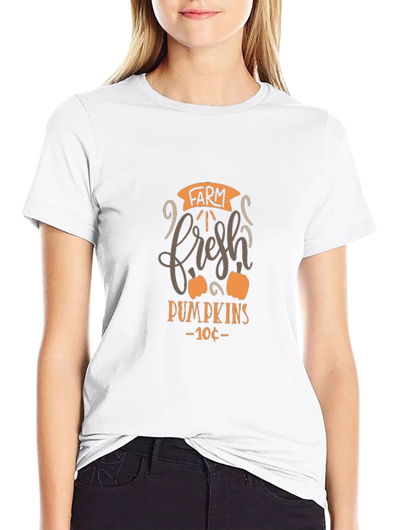 Farm Fresh Pumpkins Graphic T-Shirt