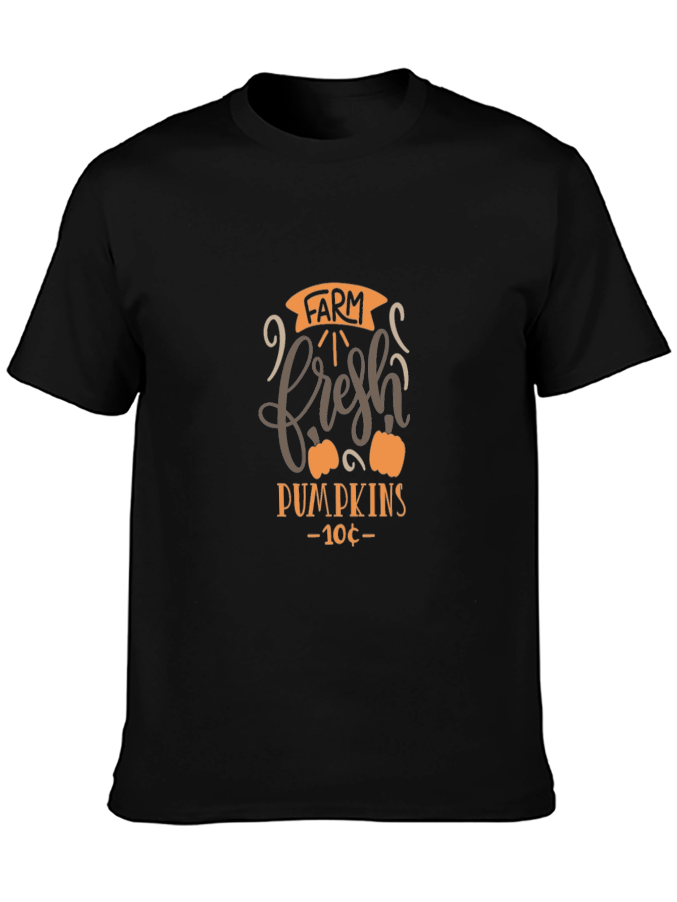 Farm Fresh Pumpkins Graphic T-Shirt