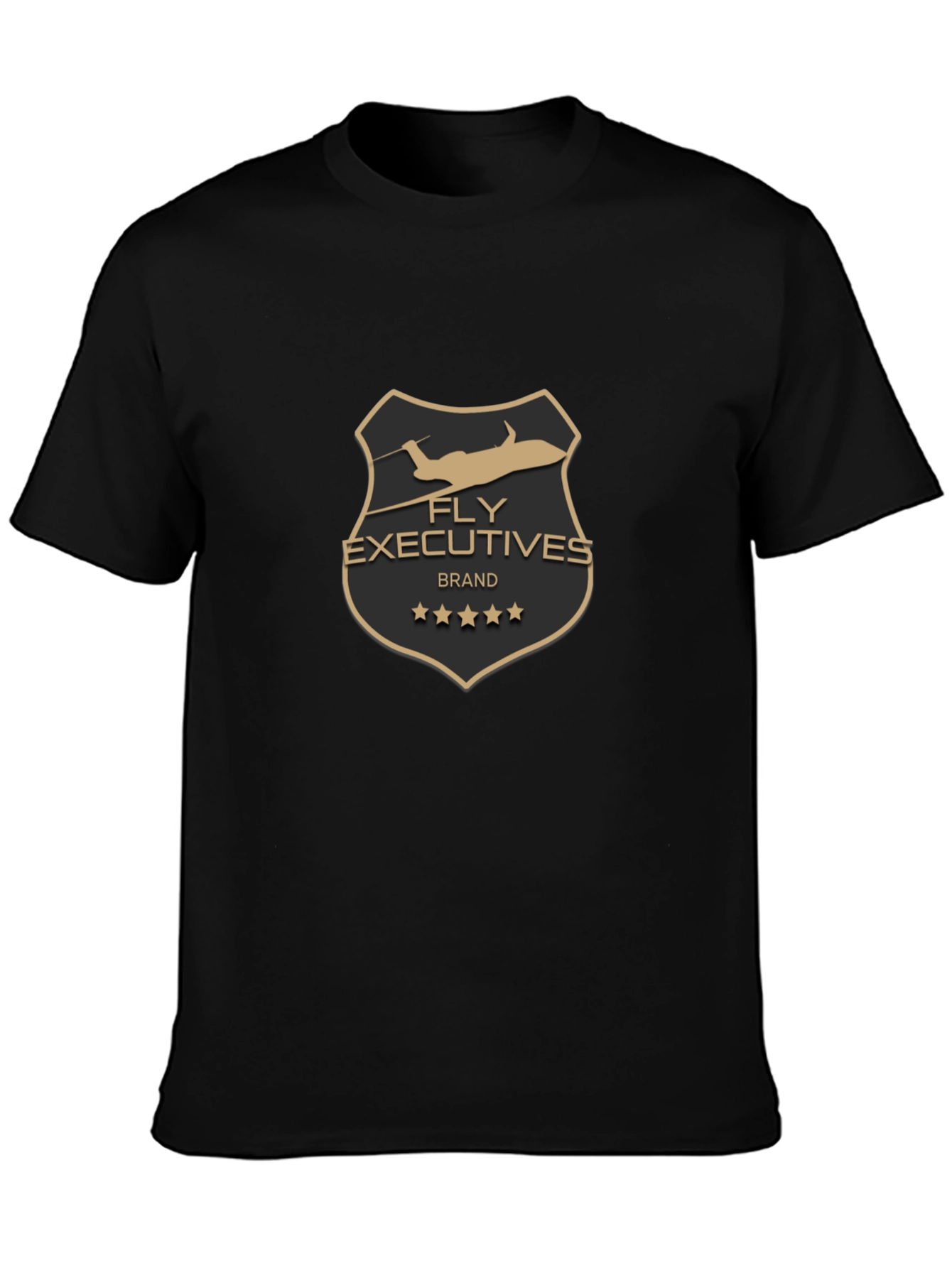 Fly Executives Brand Black T-Shirt