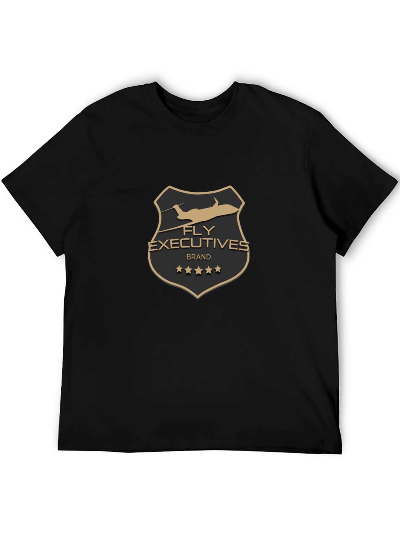Fly Executives Brand Black T-Shirt