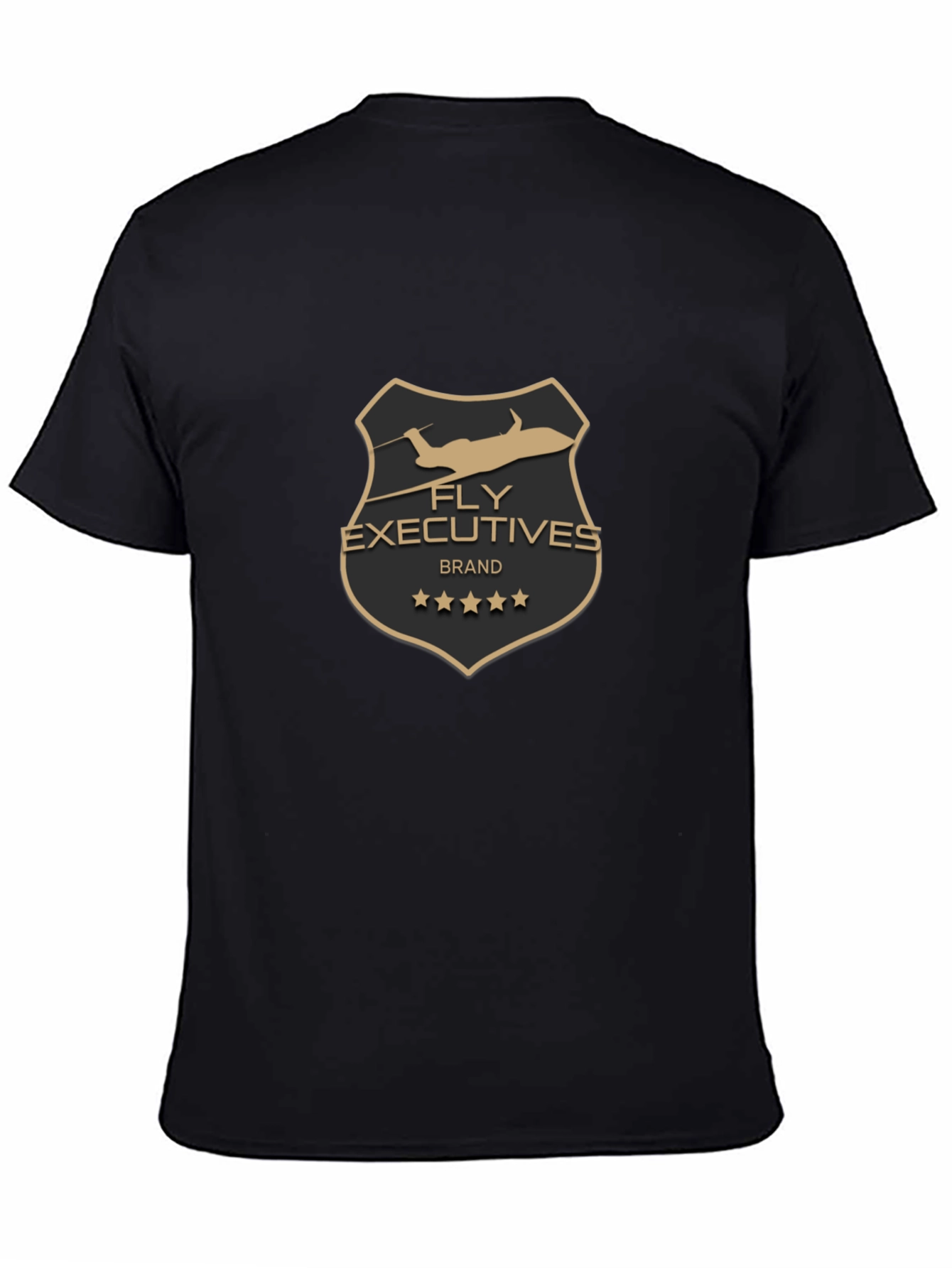 Fly Executives Brand Black T-Shirt