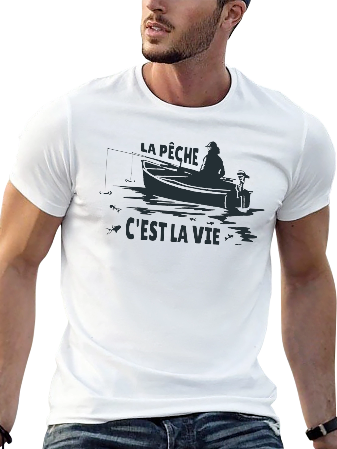 La Pêche Cest La Vie Fishing T-Shirt