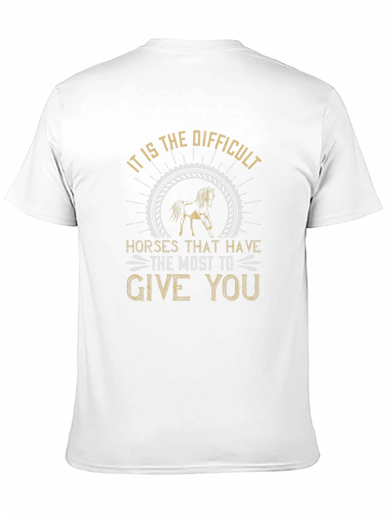 Difficult Horses T-Shirt