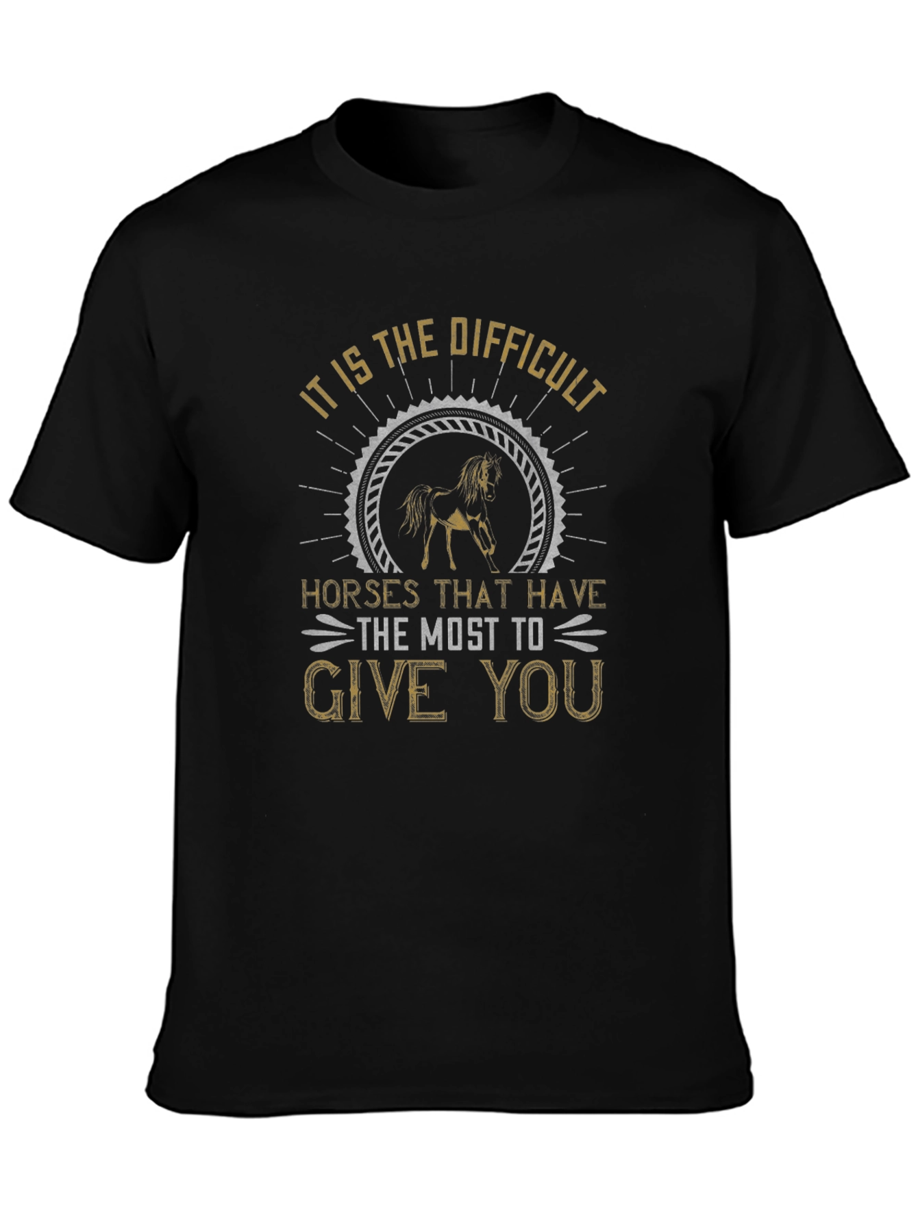 Difficult Horses T-Shirt