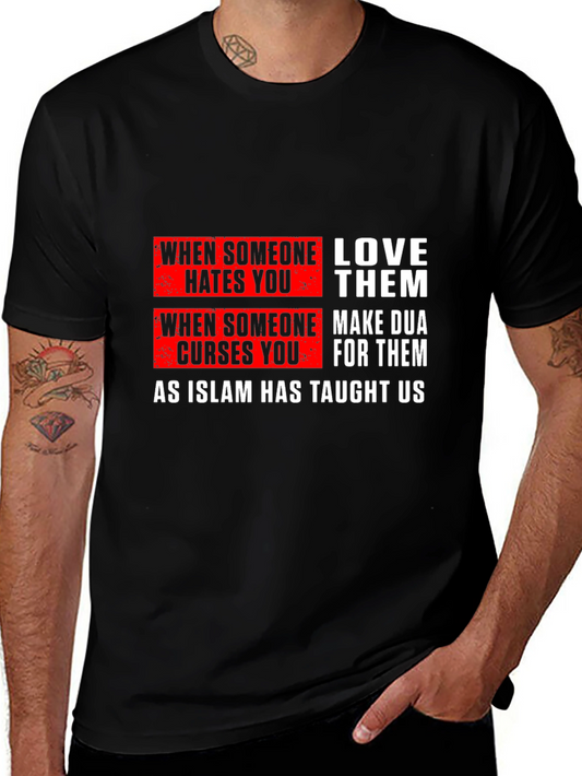 Inspirational Islamic T-Shirt - Love & Forgiveness