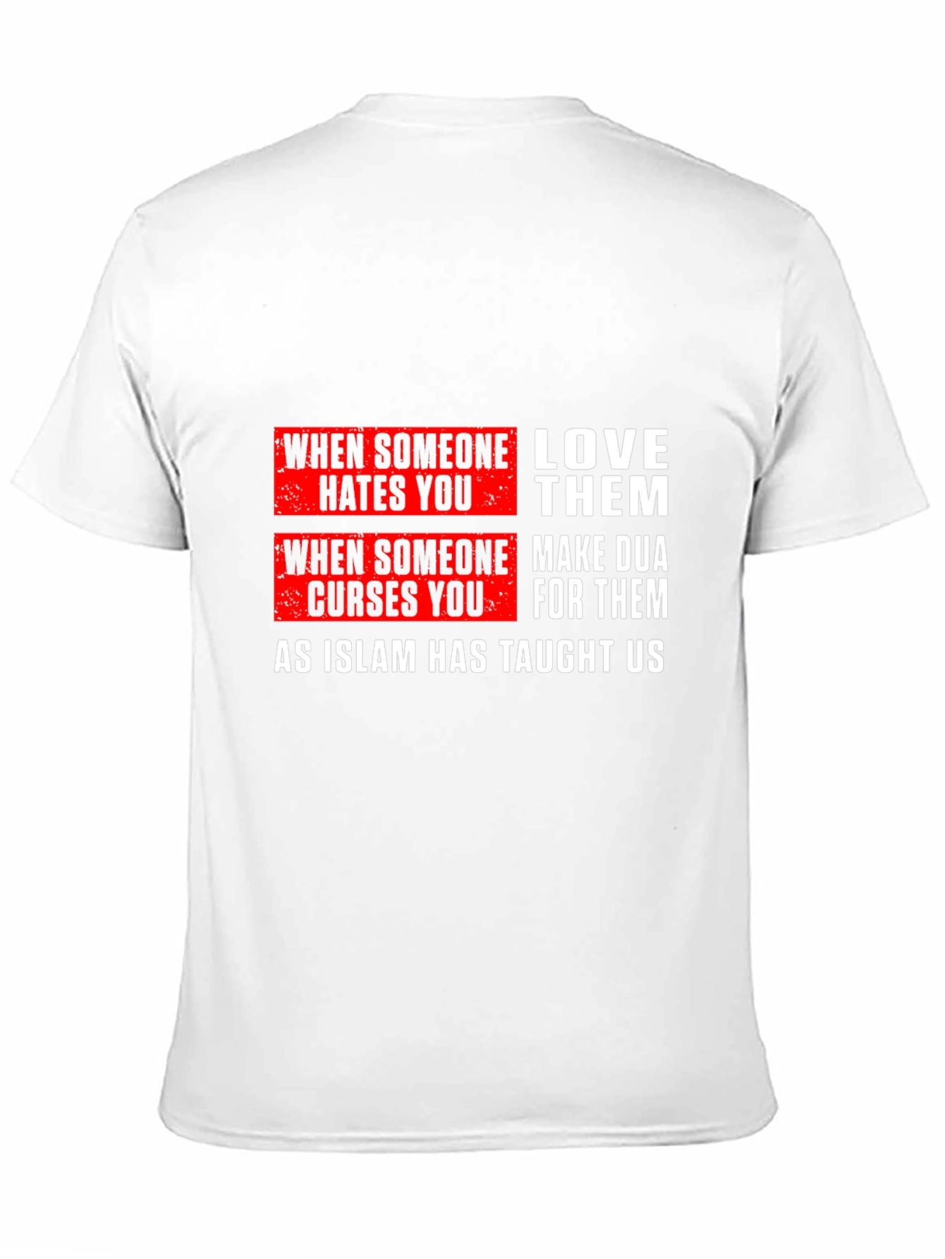 Inspirational Islamic T-Shirt - Love & Forgiveness