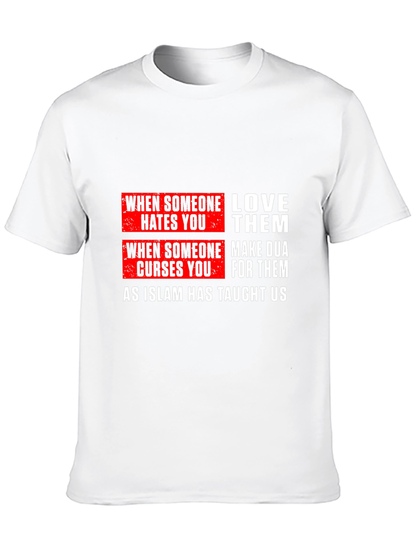 Inspirational Islamic T-Shirt - Love & Forgiveness