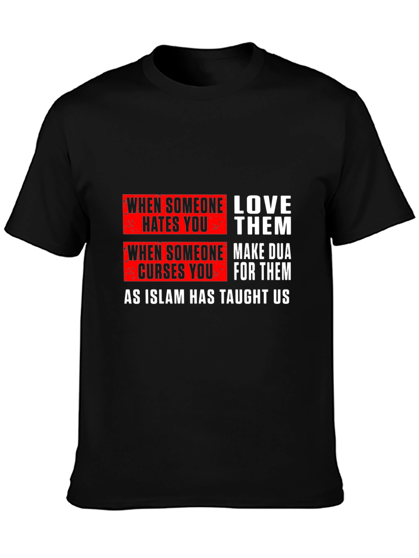 Inspirational Islamic T-Shirt - Love & Forgiveness