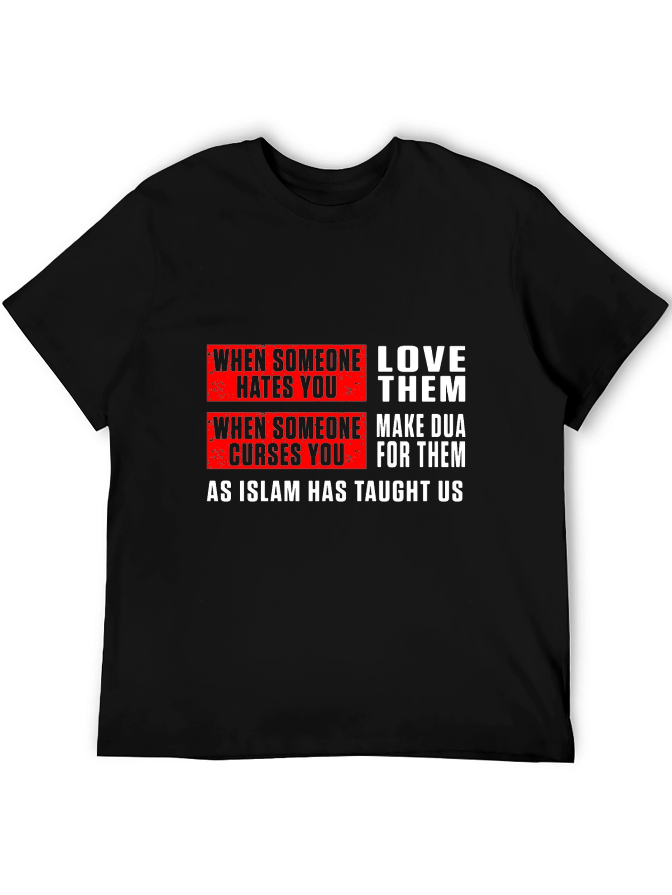 Inspirational Islamic T-Shirt - Love & Forgiveness