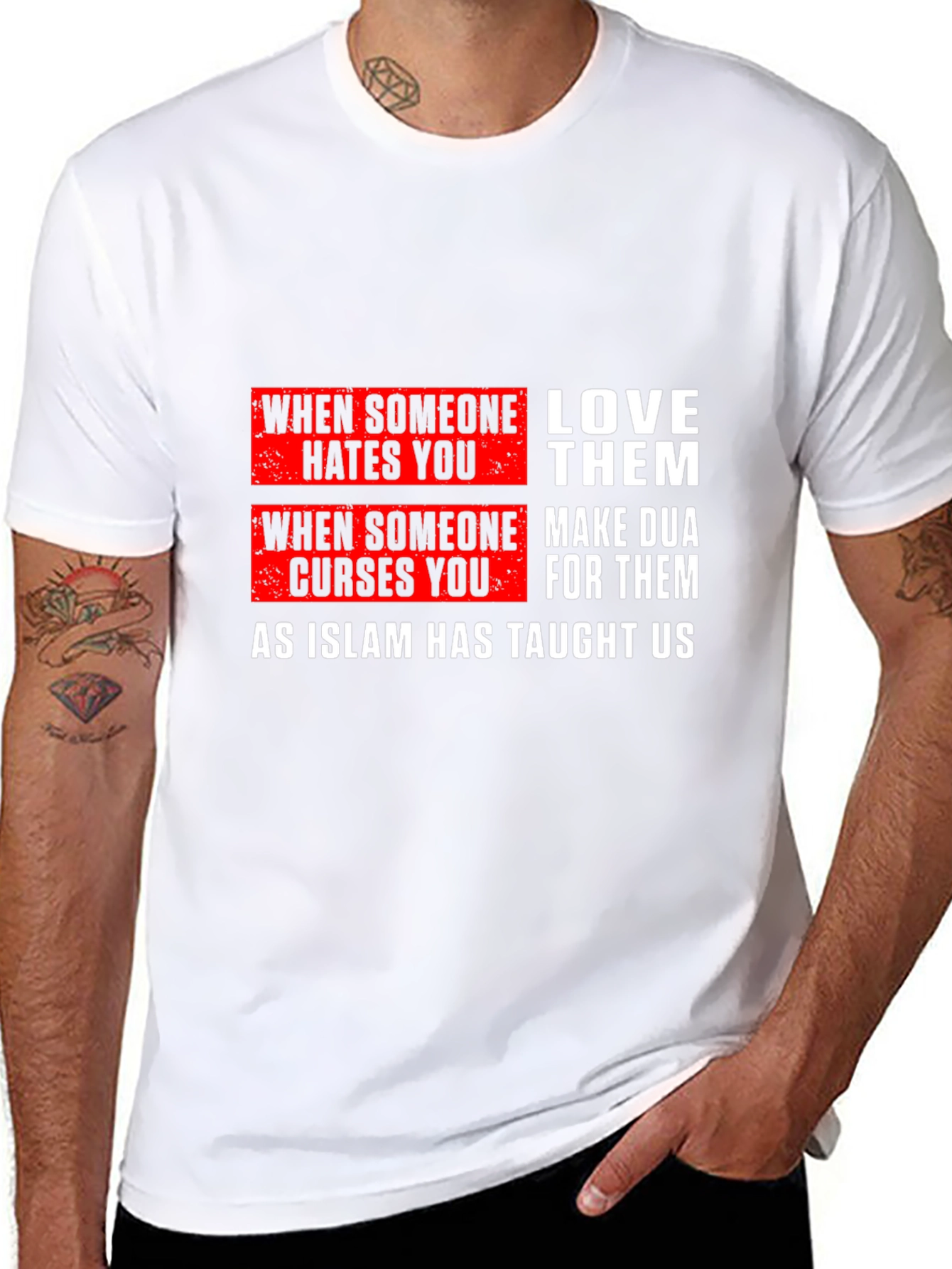 Inspirational Islamic T-Shirt - Love & Forgiveness