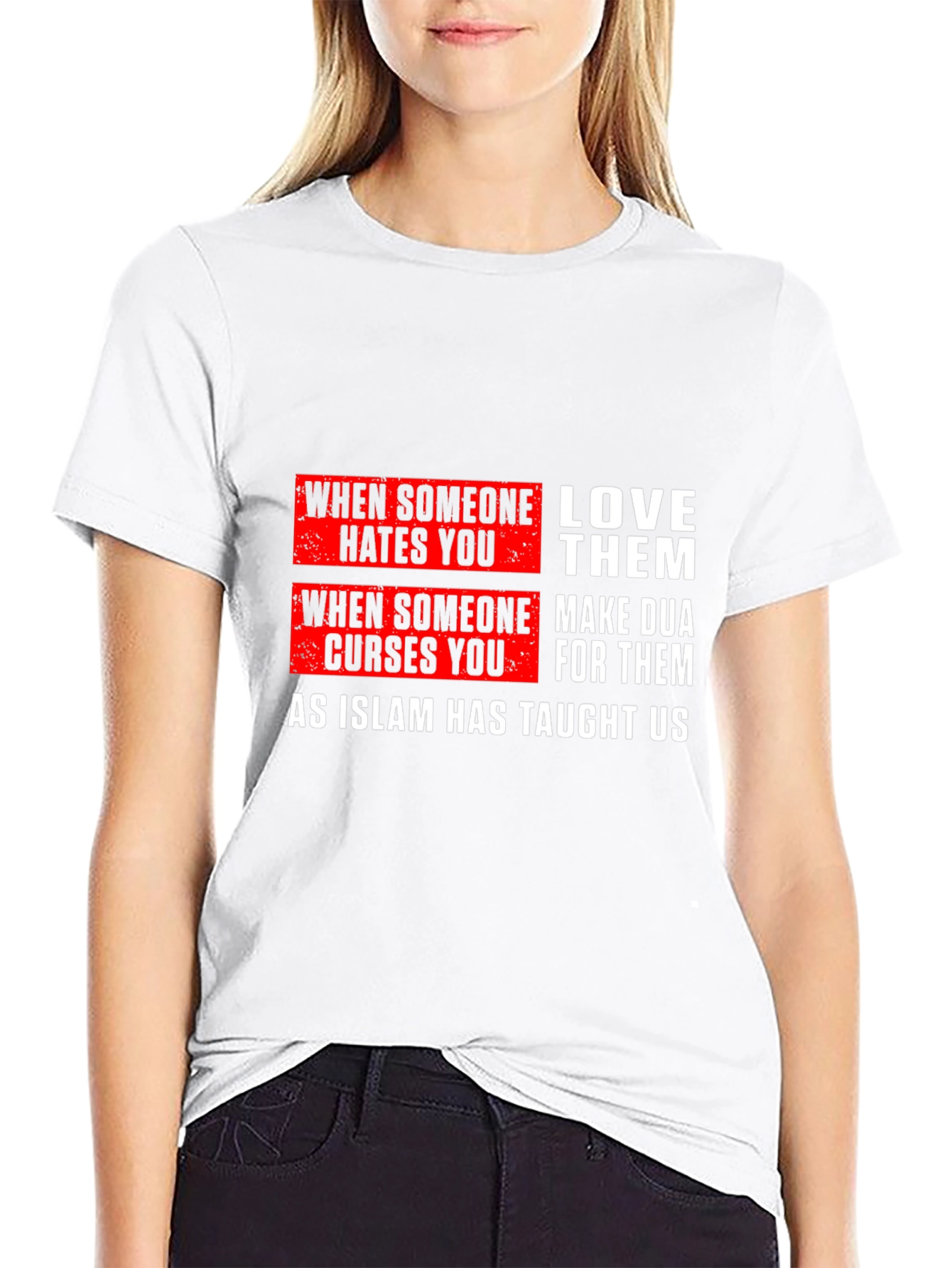 Inspirational Islamic T-Shirt - Love & Forgiveness