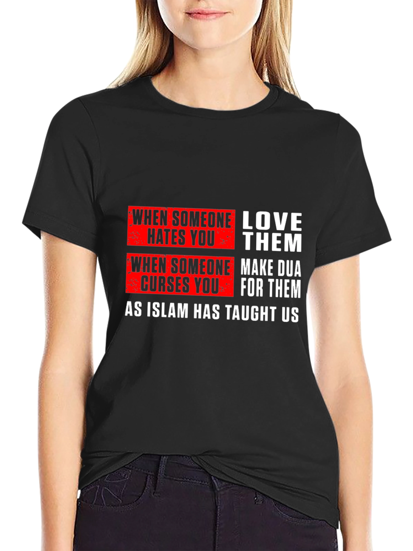 Inspirational Islamic T-Shirt - Love & Forgiveness