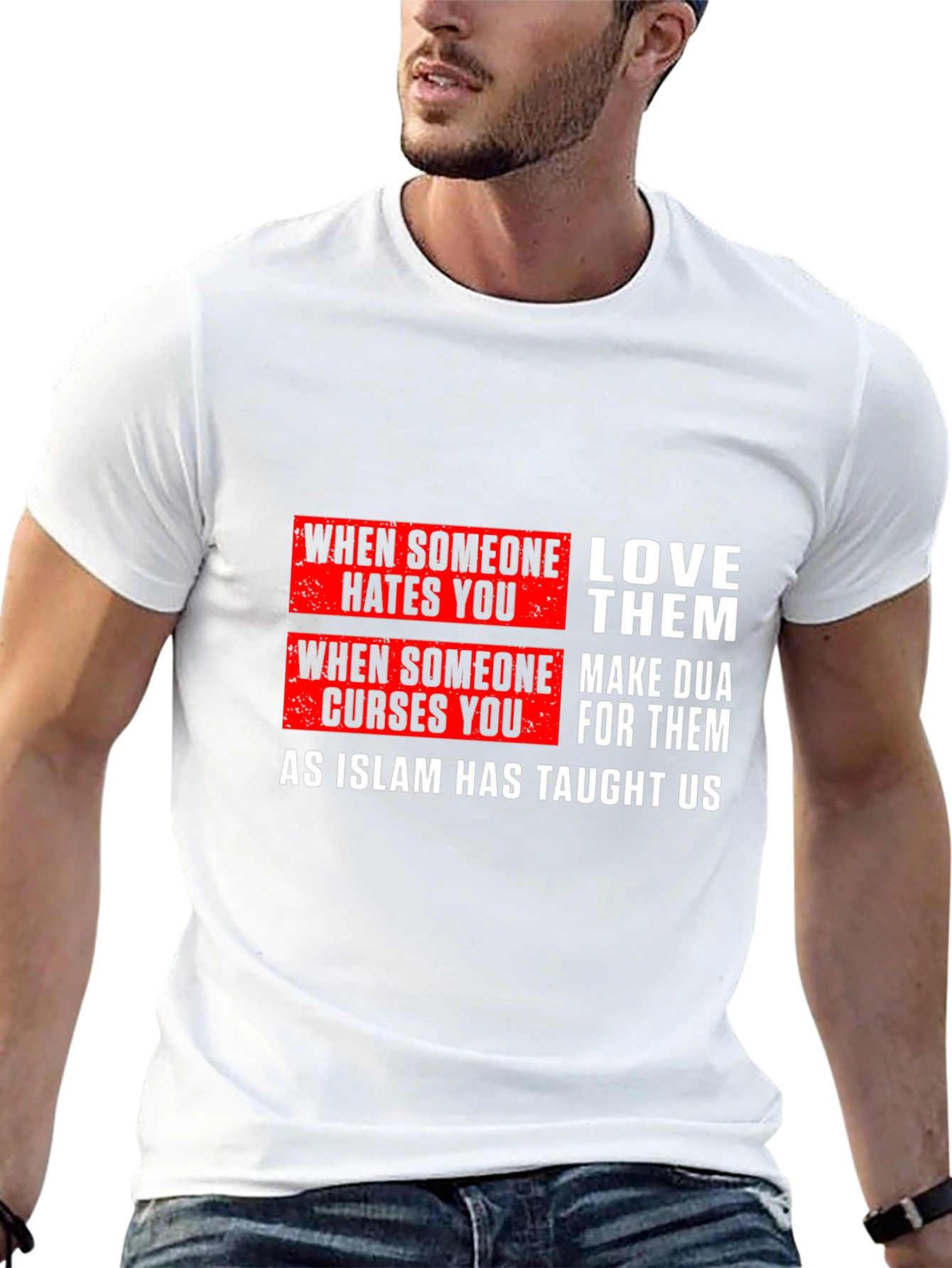 Inspirational Islamic T-Shirt - Love & Forgiveness