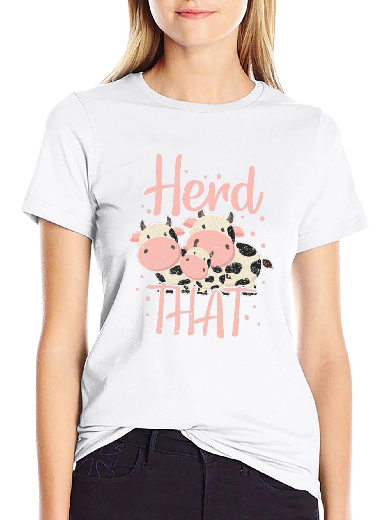 Herd That Cow Graphic T-Shirt