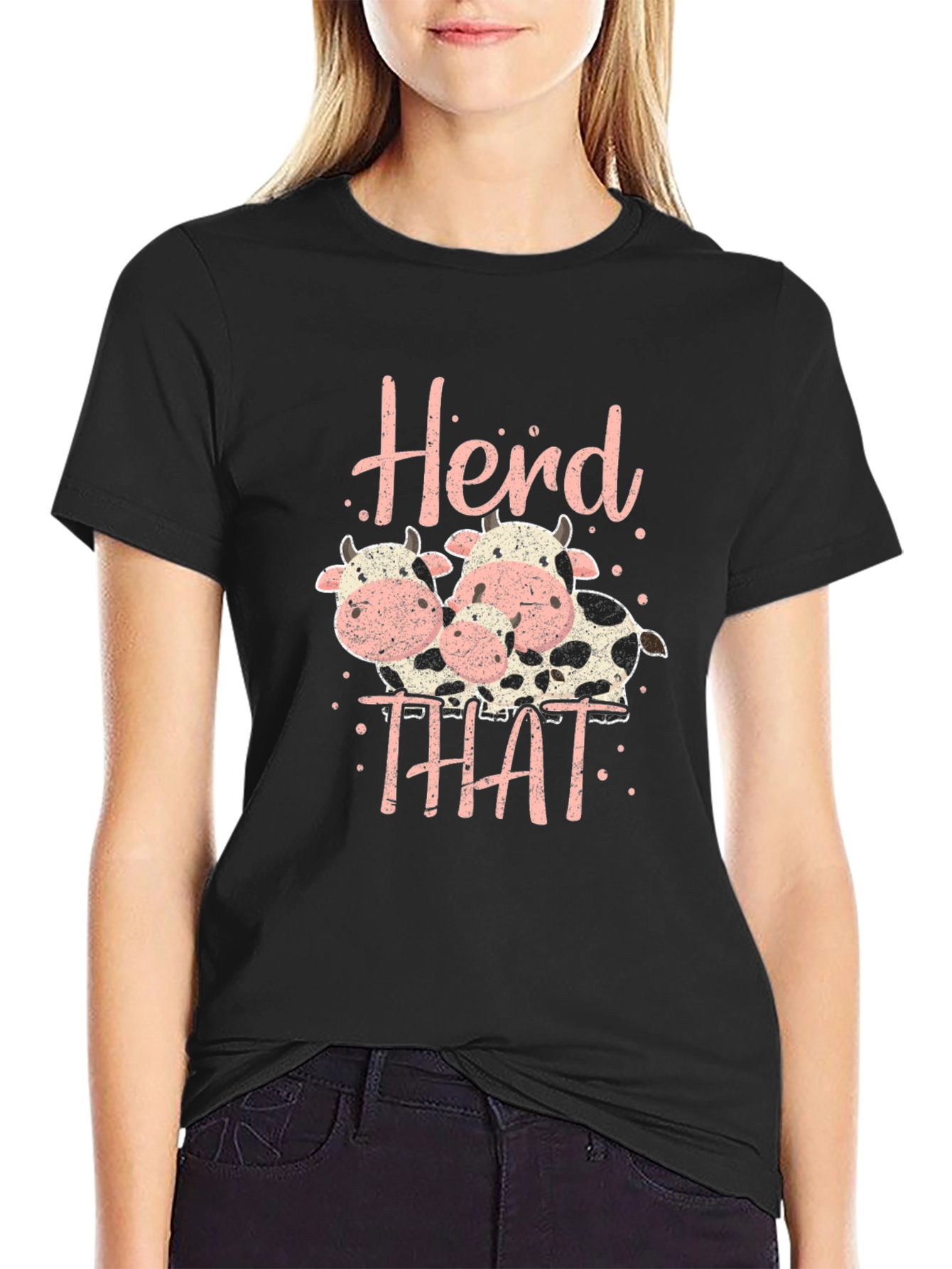 Herd That Cow Graphic T-Shirt
