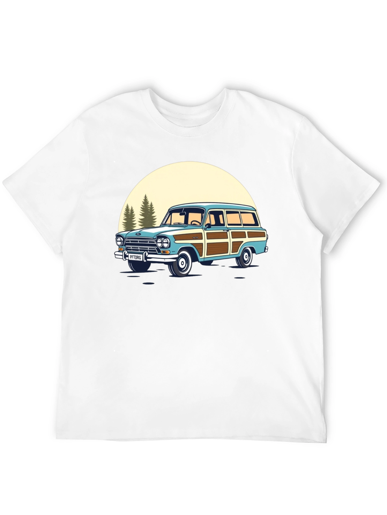 Classic Car Graphic Tee - Mens Black T-Shirt