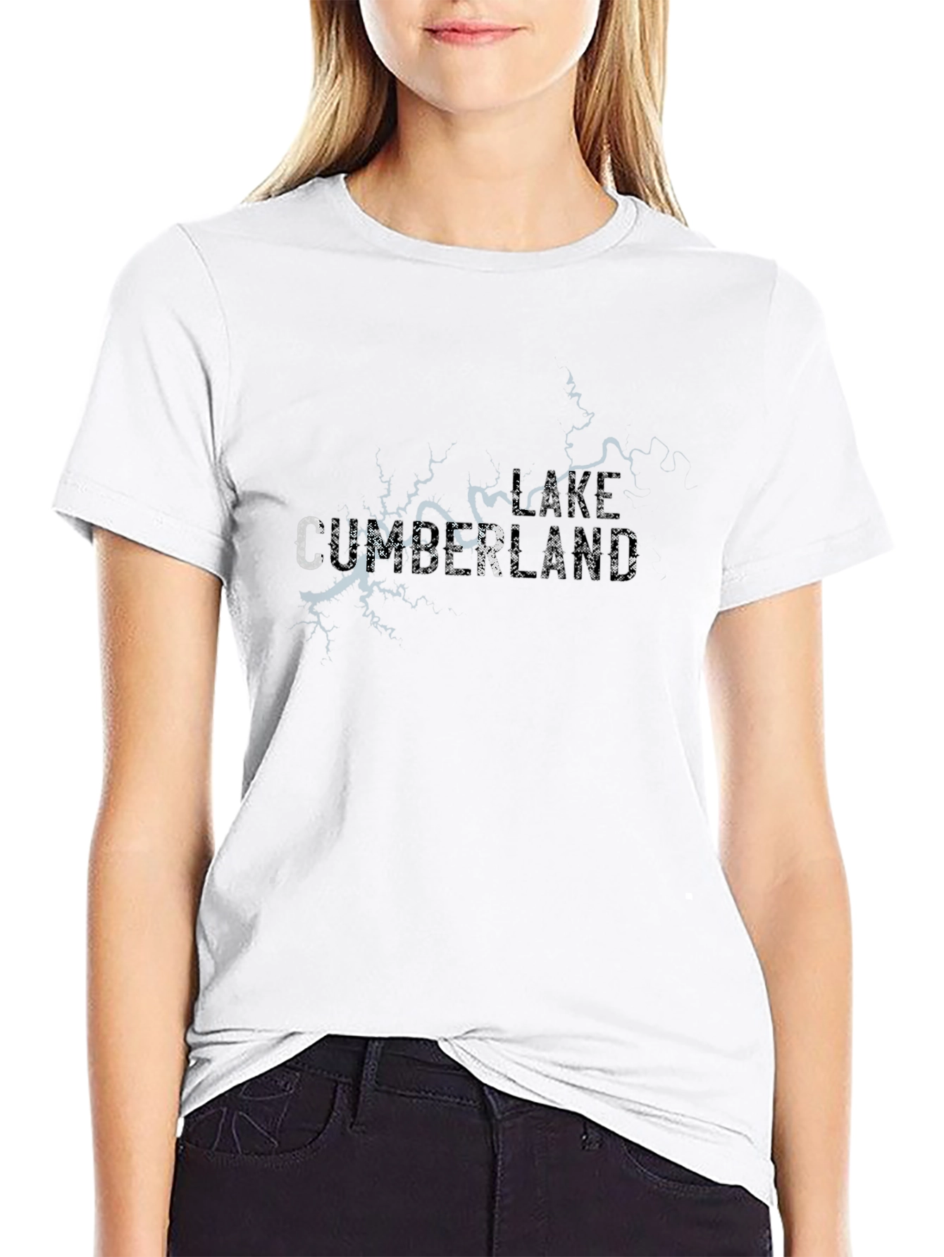 Lake Cumberland T-Shirt - Black Graphic Tee