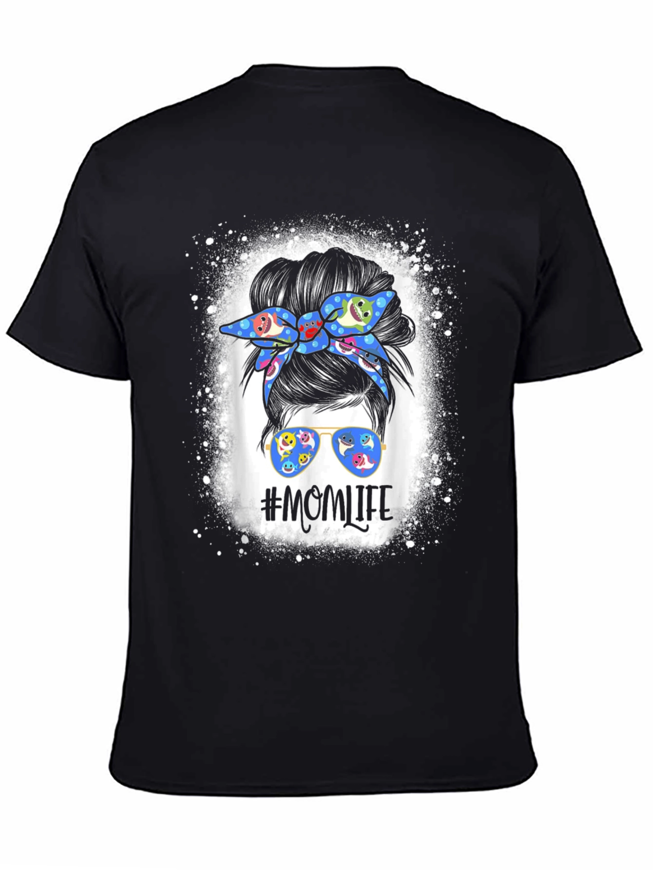 Mom Life Messy Bun T-Shirt
